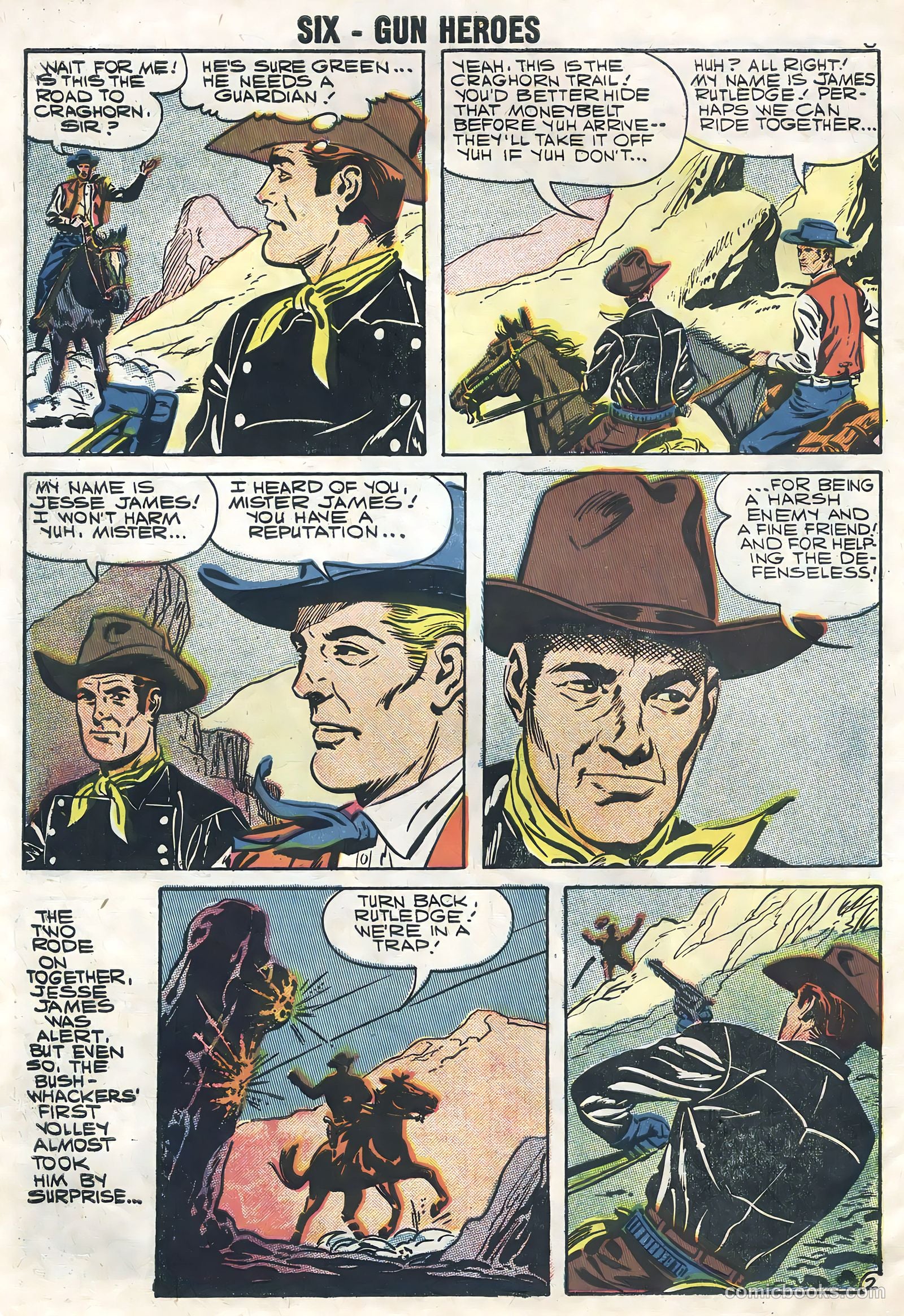 Six-Gun Heroes #46 — page 10 of 36