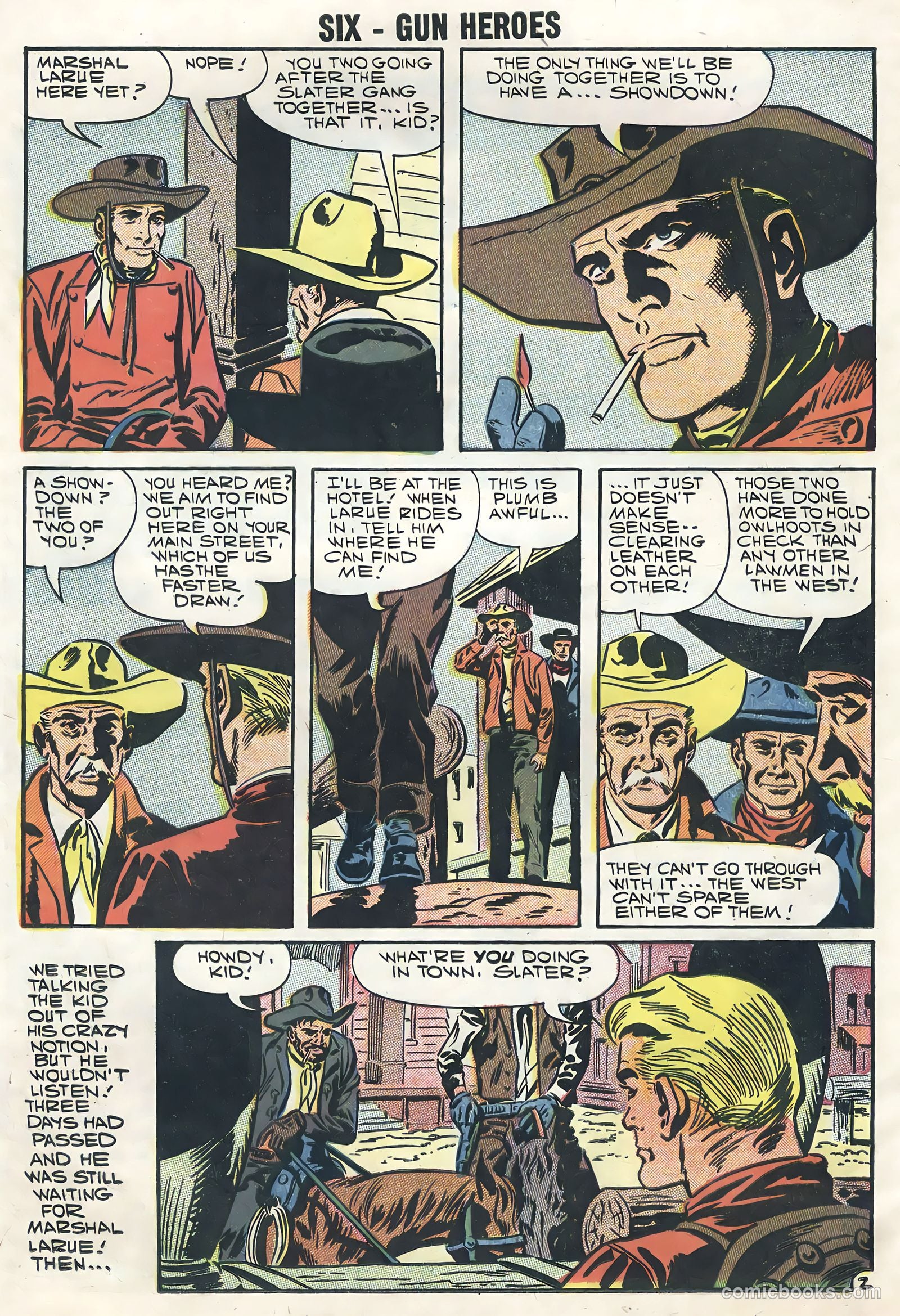 Six-Gun Heroes #46 — page 16 of 36