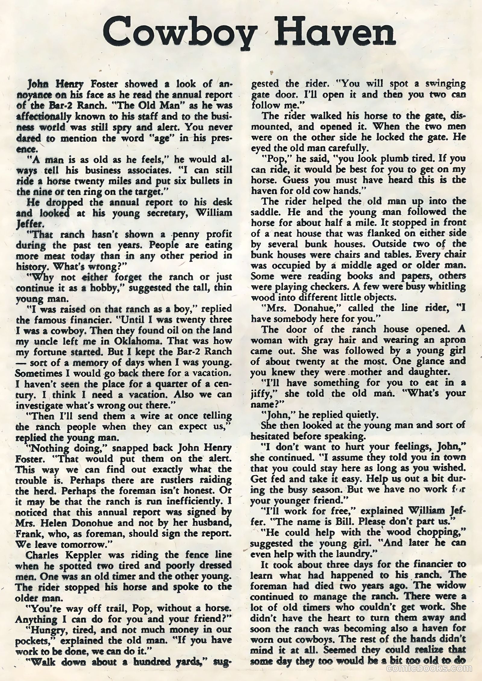 Six-Gun Heroes #46 — page 20 of 36