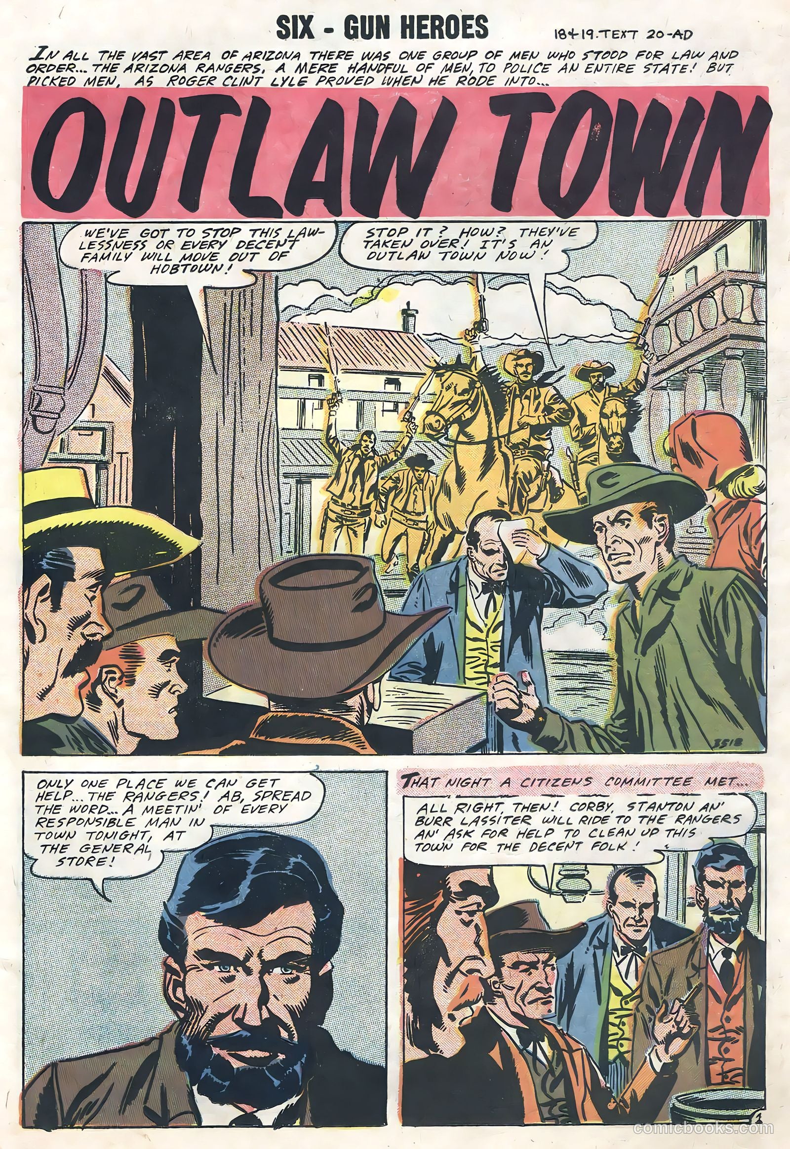 Six-Gun Heroes #46 — page 23 of 36