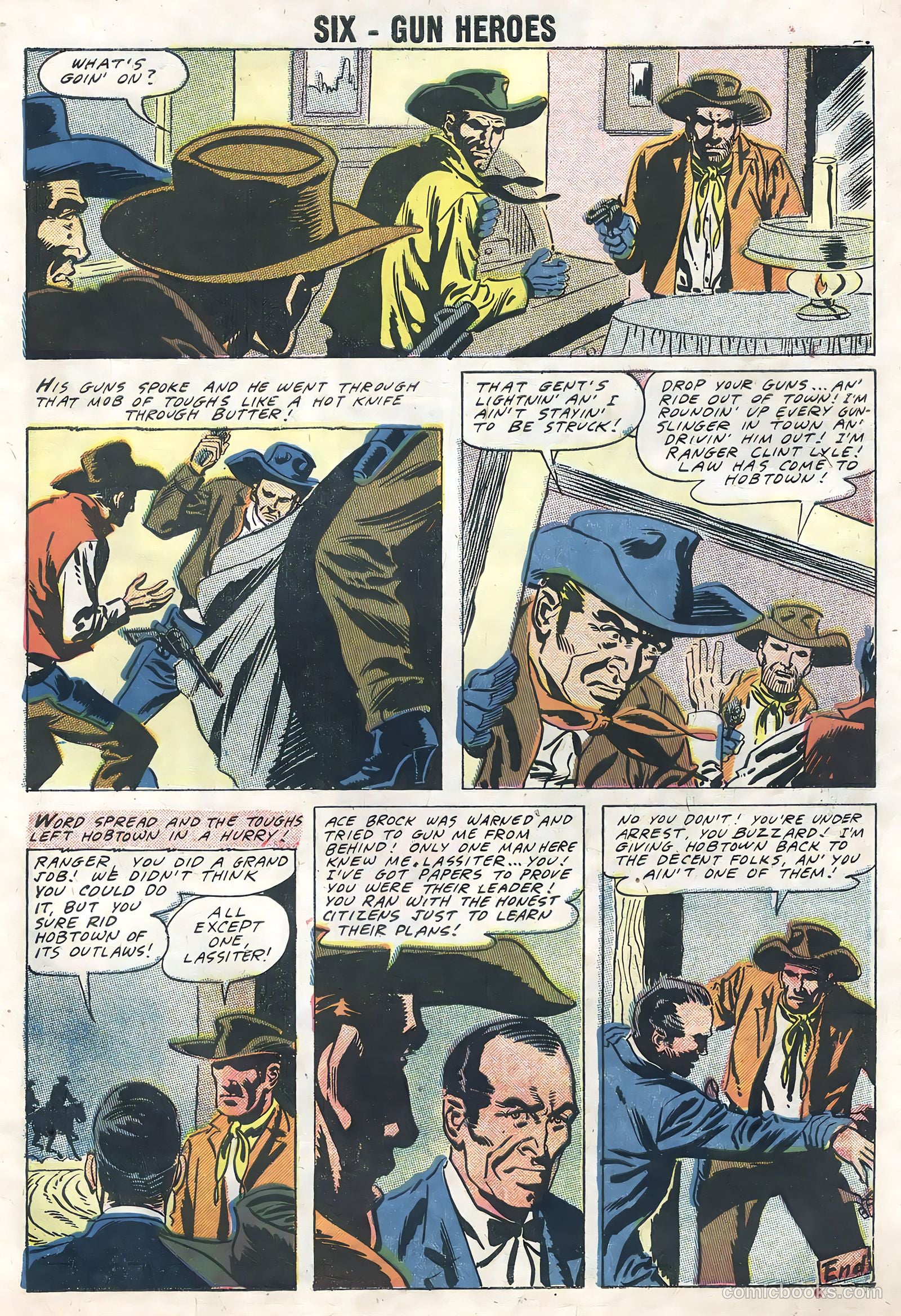Six-Gun Heroes #46 — page 27 of 36