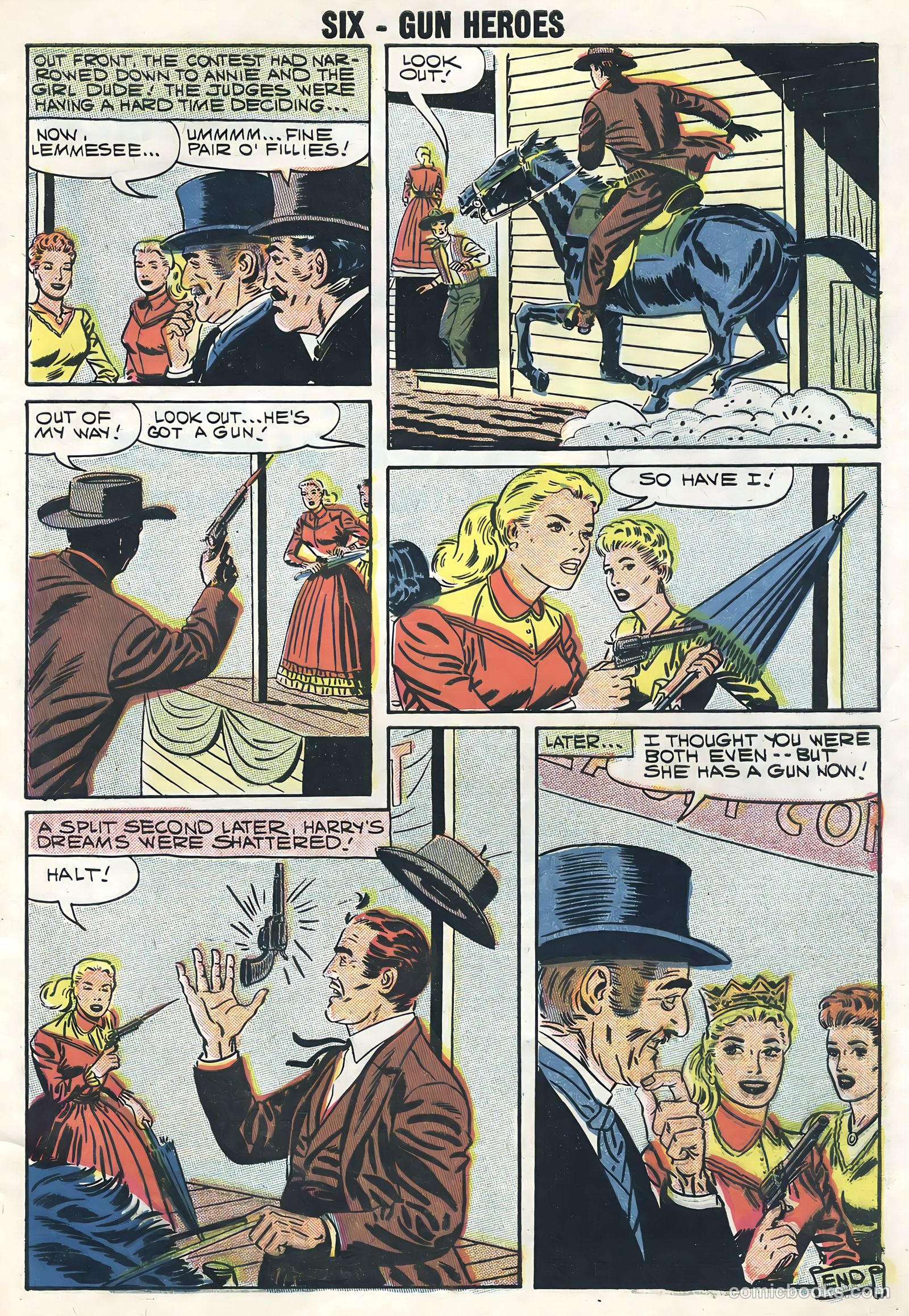 Six-Gun Heroes #46 — page 33 of 36