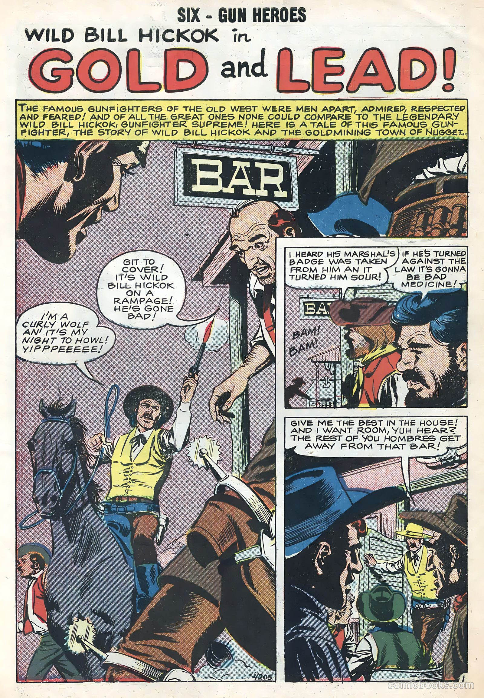 Six-Gun Heroes #47 — page 3 of 36
