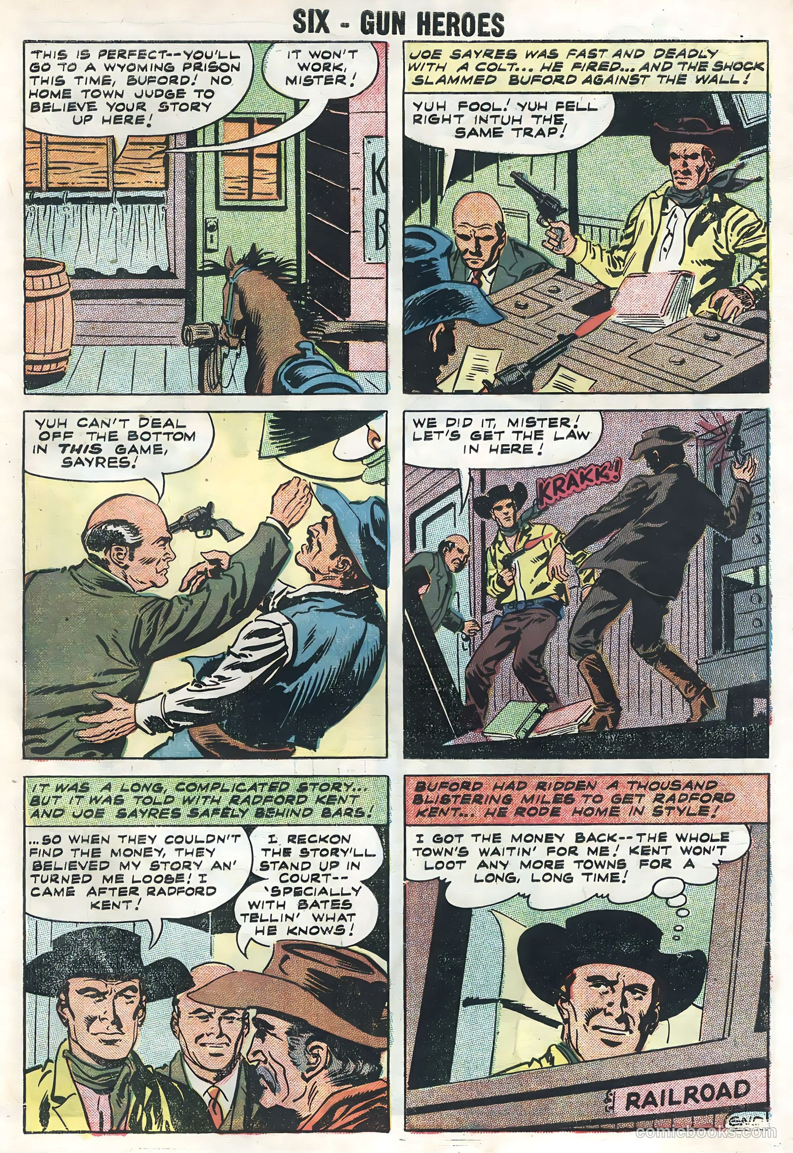 Six-Gun Heroes #49 — page 27 of 36