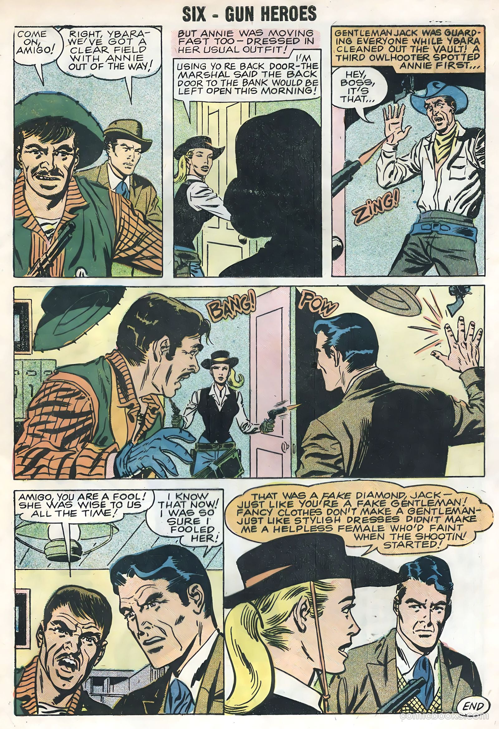 Six-Gun Heroes #49 — page 33 of 36