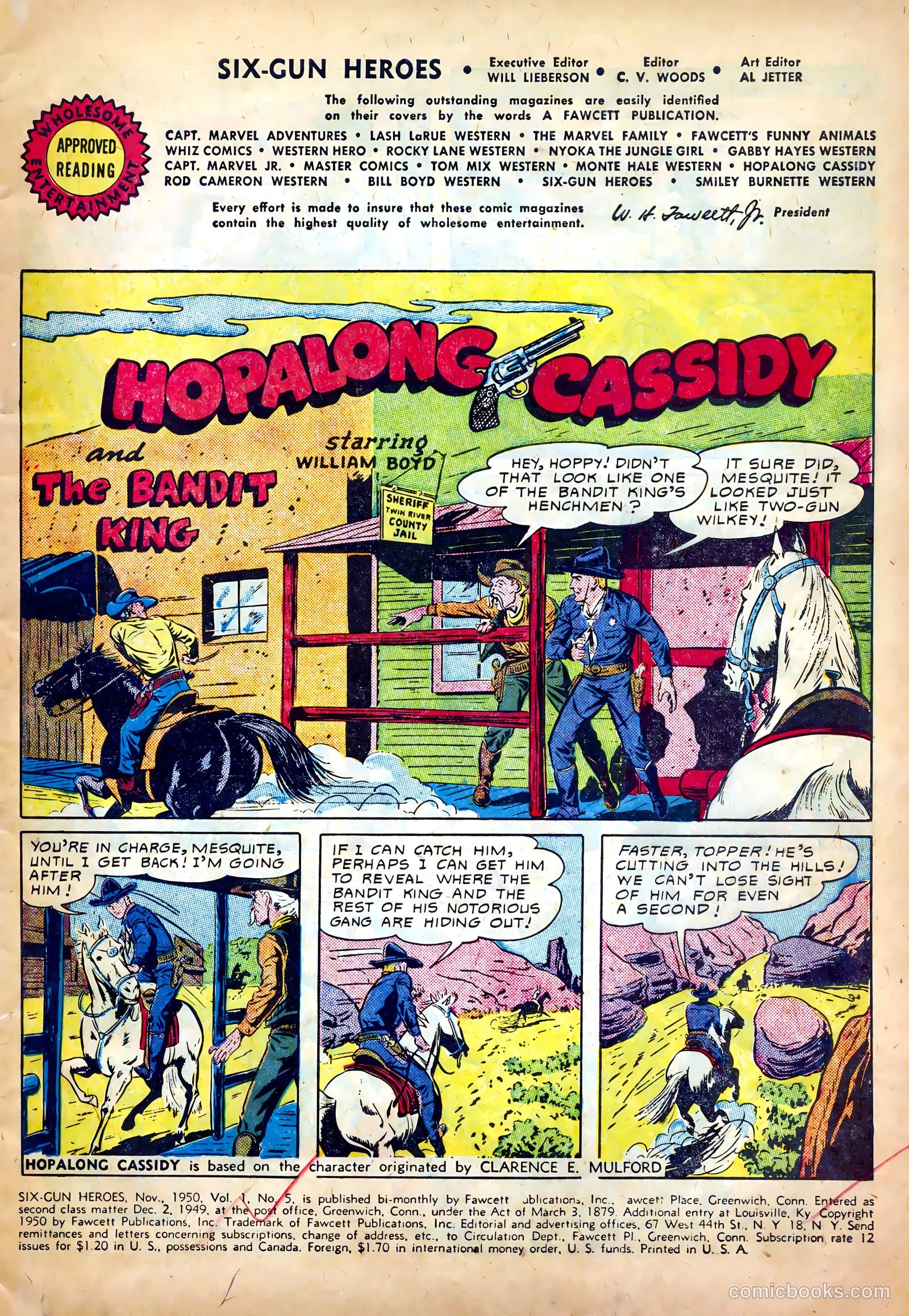 Six-Gun Heroes #5 — page 3 of 36