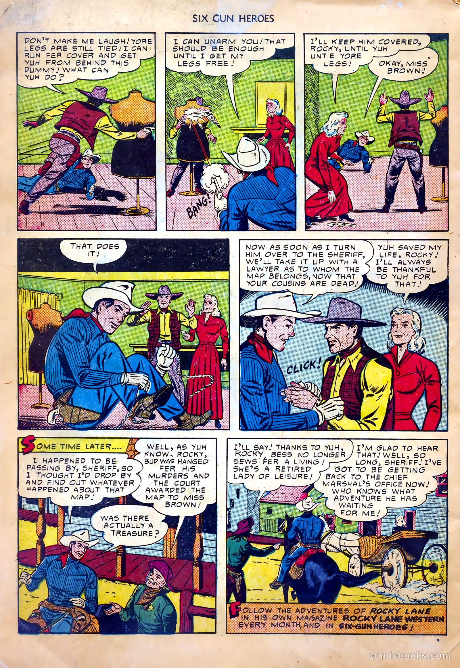 Six-Gun Heroes #5 — page 34 of 36