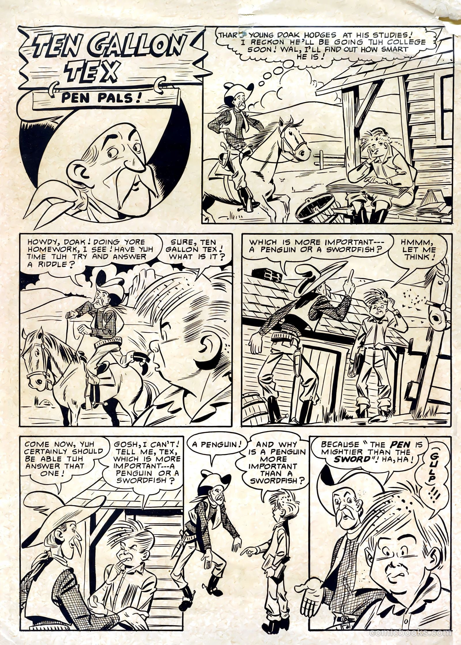Six-Gun Heroes #5 — page 35 of 36