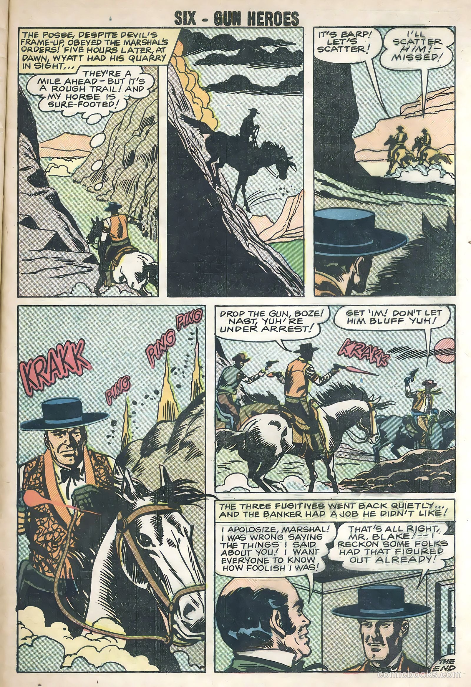 Six-Gun Heroes #50 — page 32 of 35