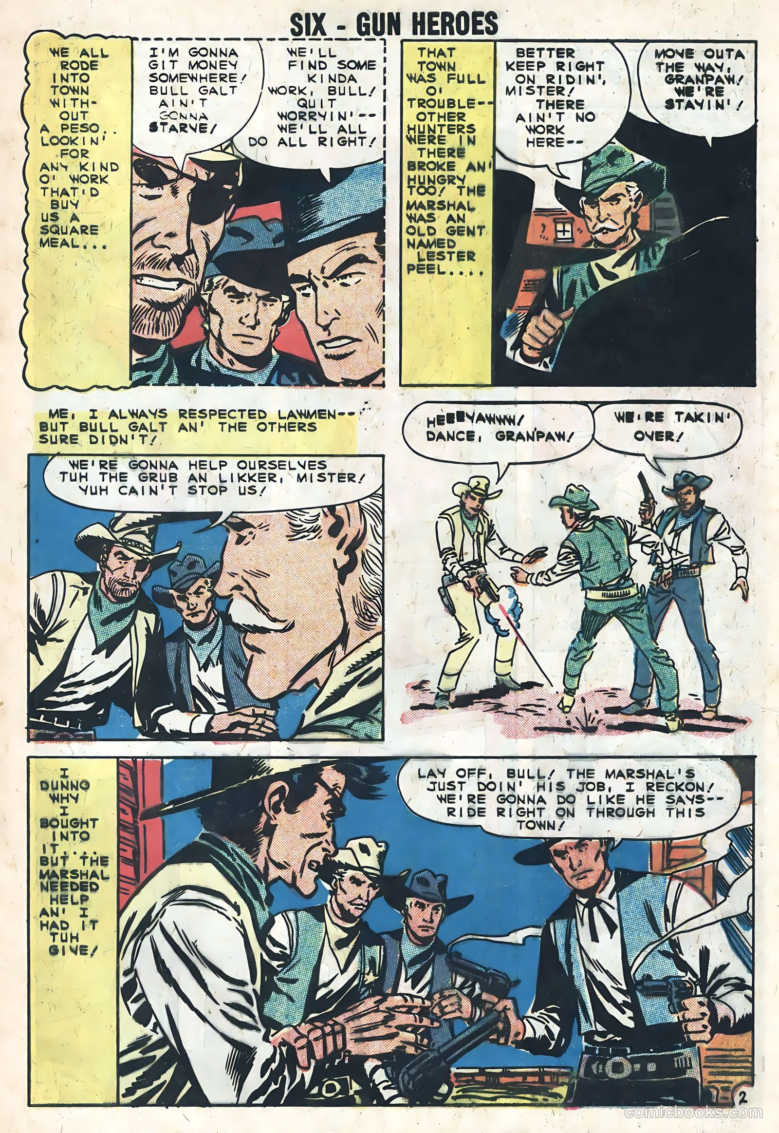 Six-Gun Heroes #51 — page 9 of 36