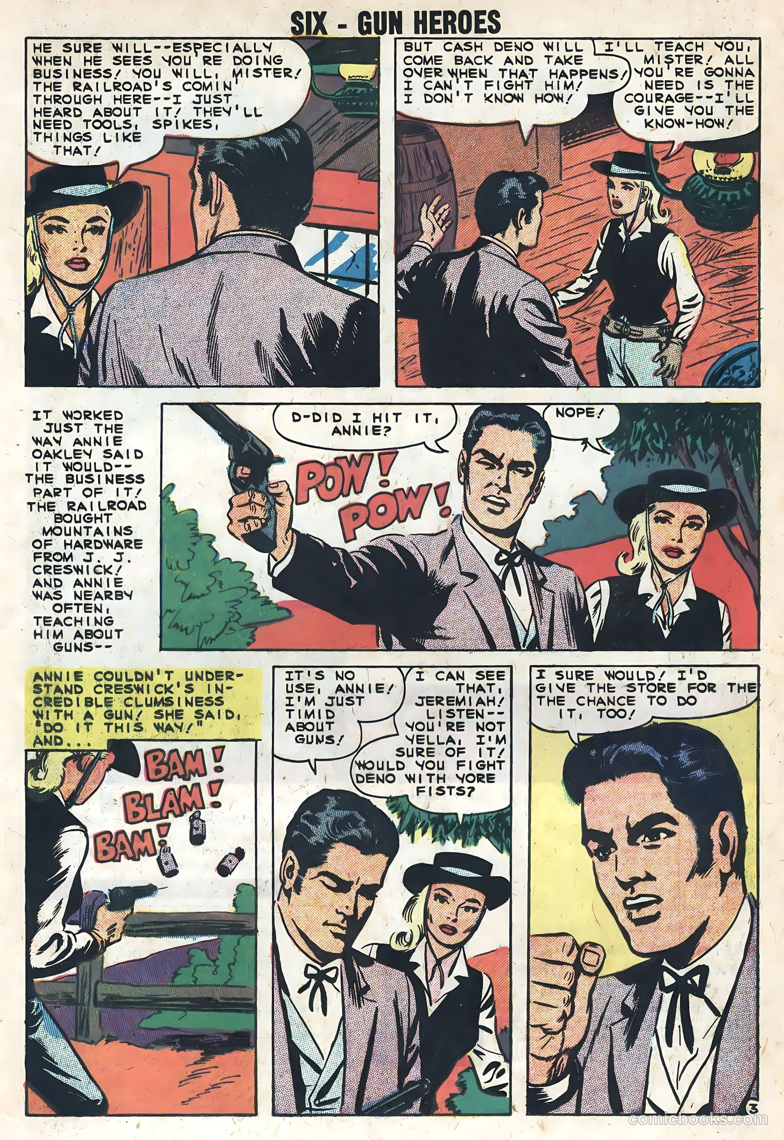 Six-Gun Heroes #51 — page 16 of 36