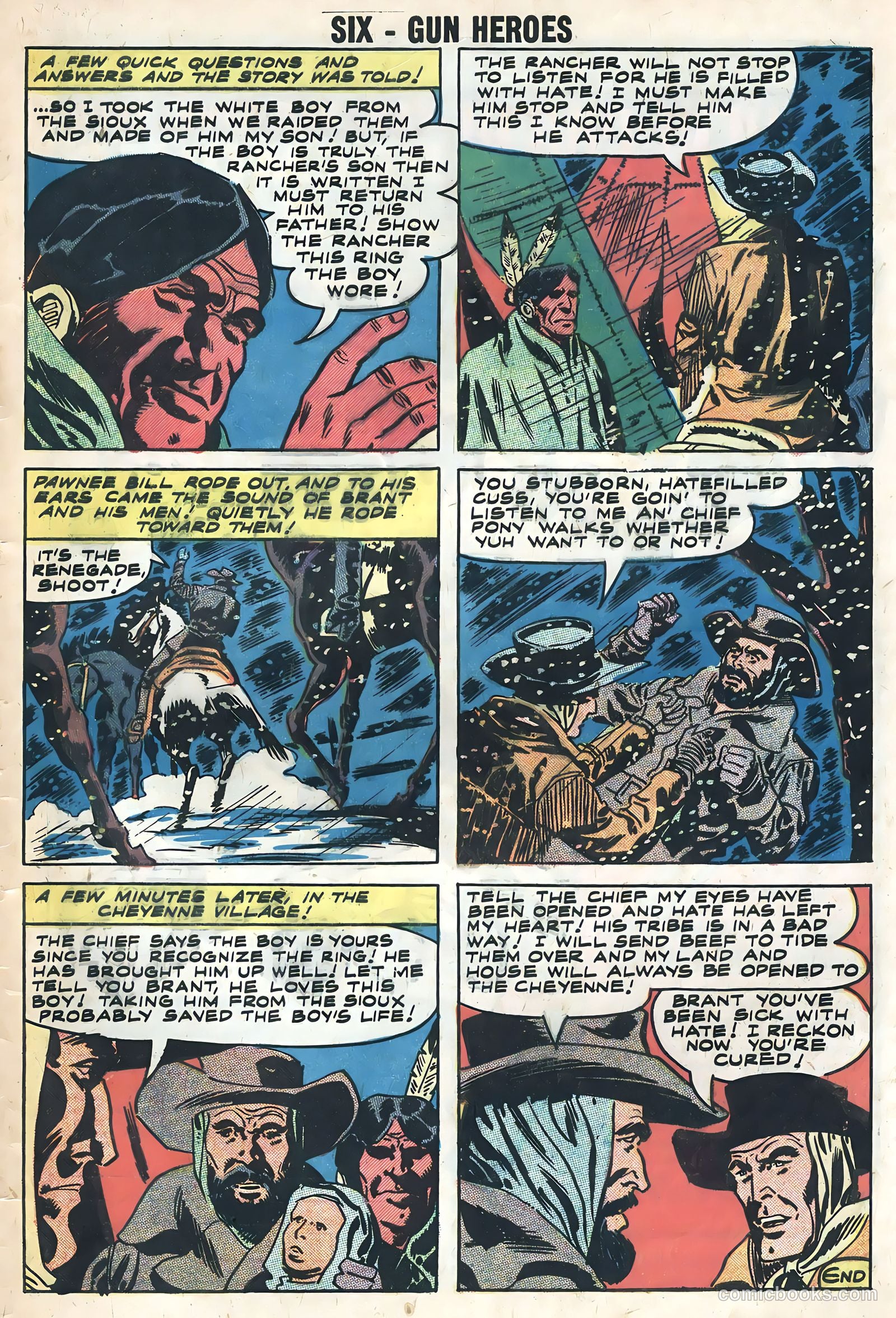 Six-Gun Heroes #51 — page 33 of 36