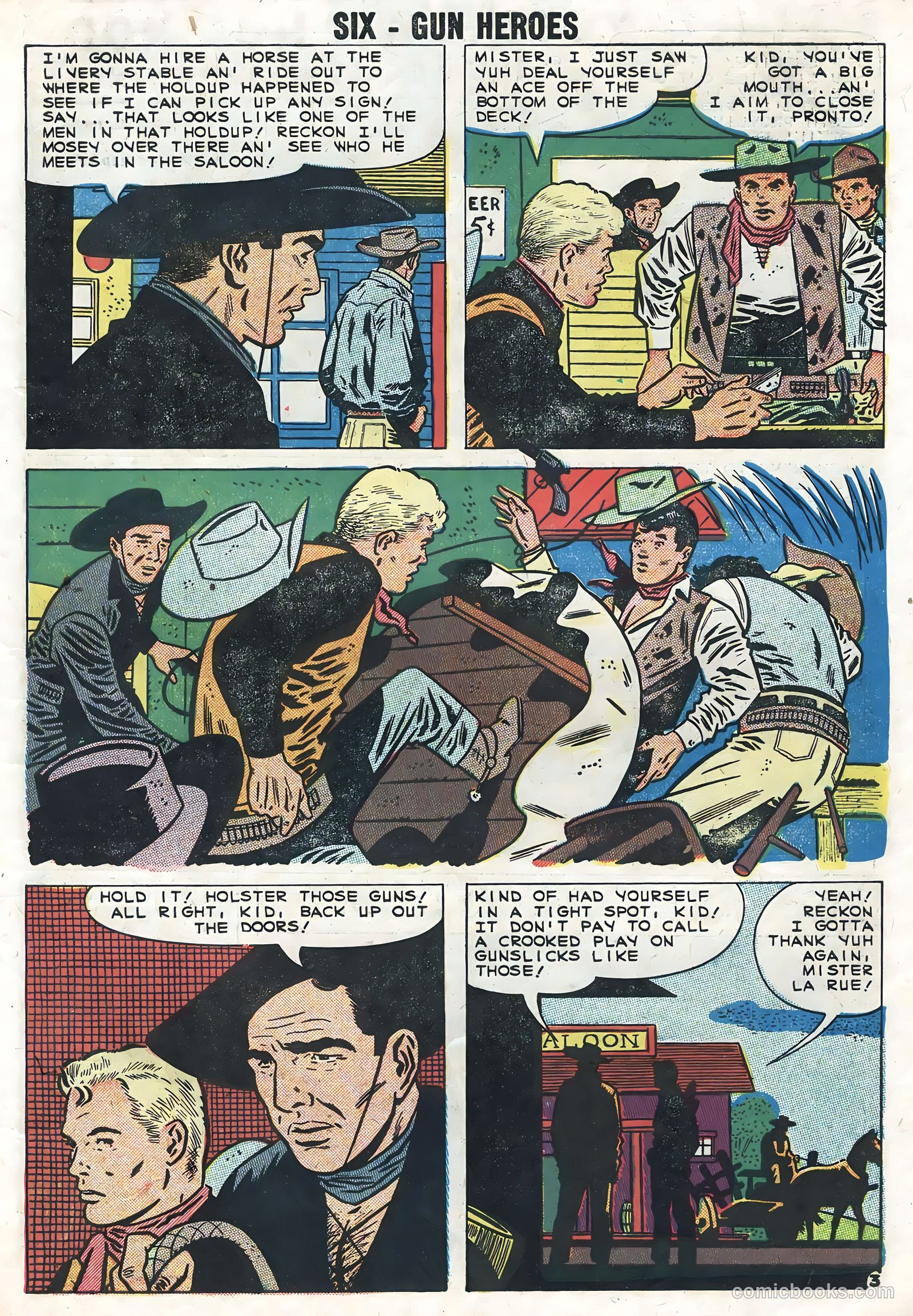 Six-Gun Heroes #52 — page 7 of 36