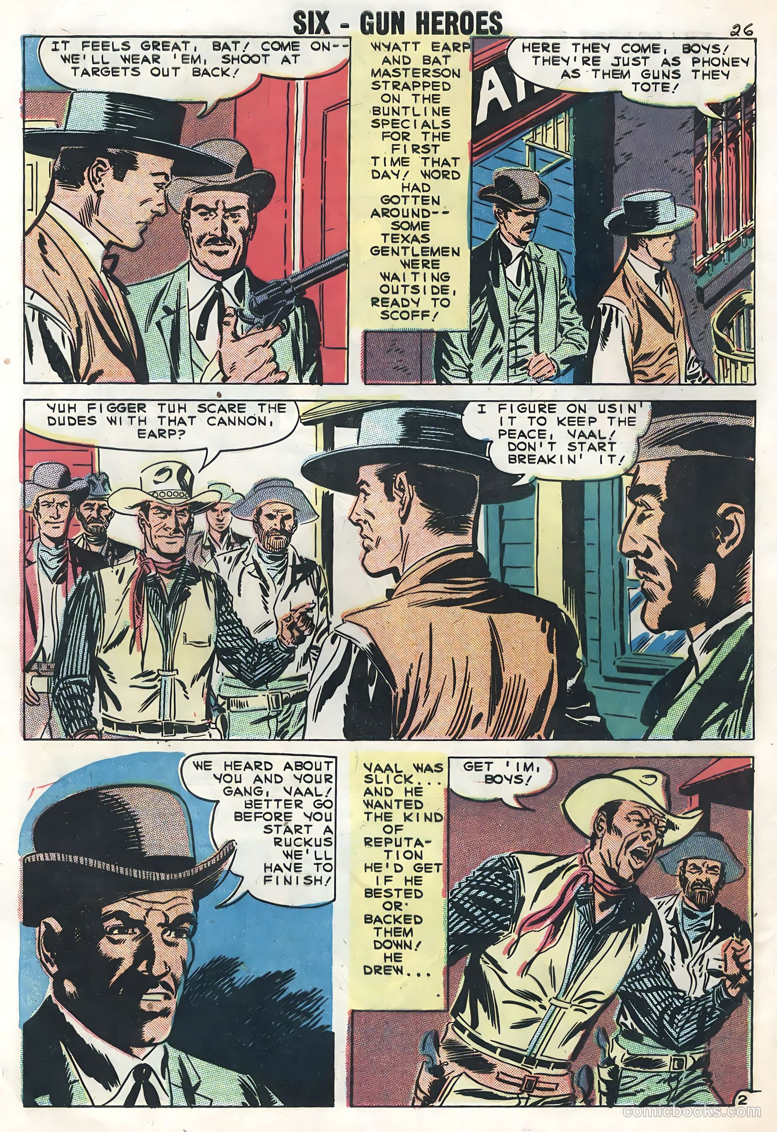 Six-Gun Heroes #52 — page 28 of 36