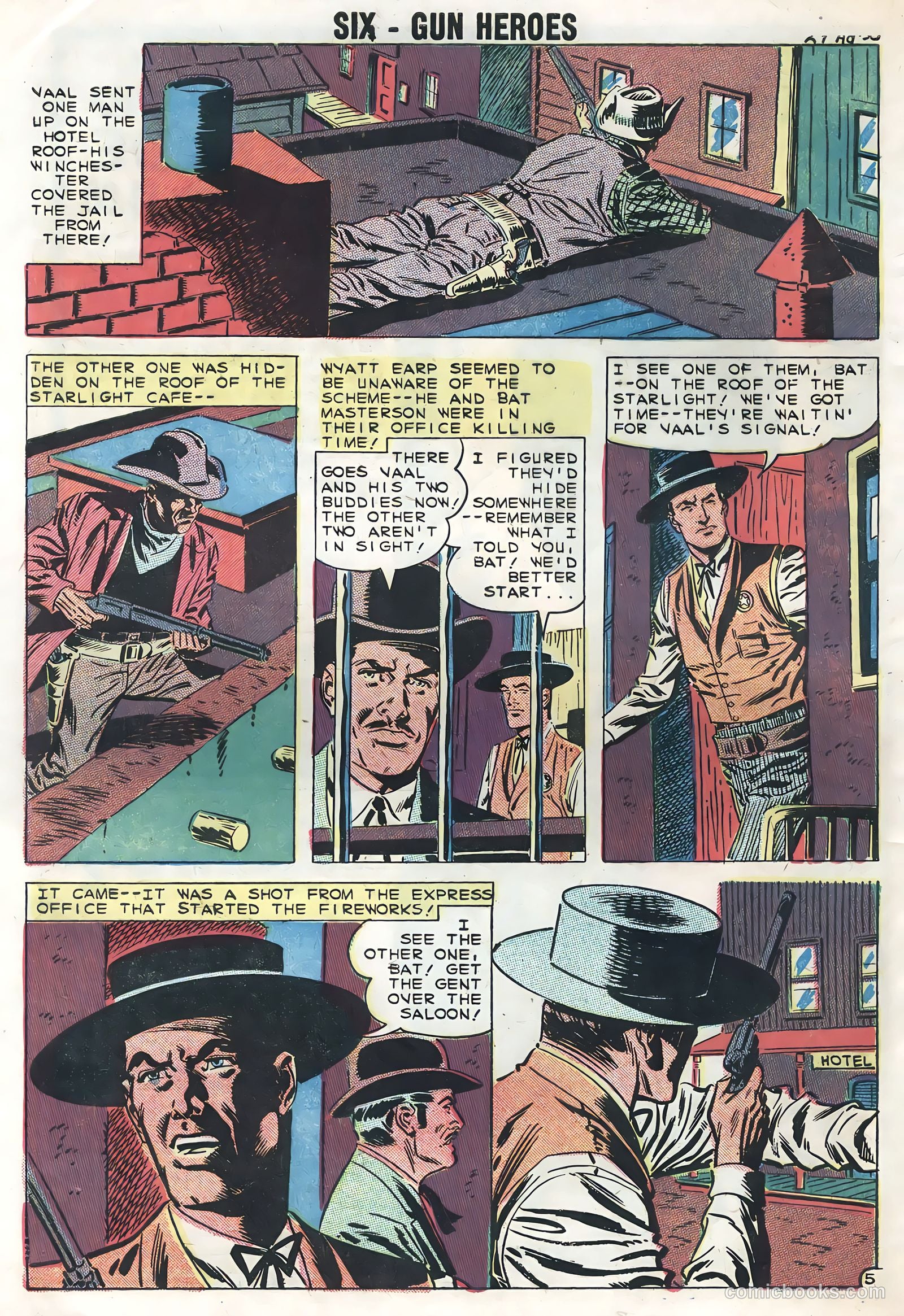 Six-Gun Heroes #52 — page 32 of 36