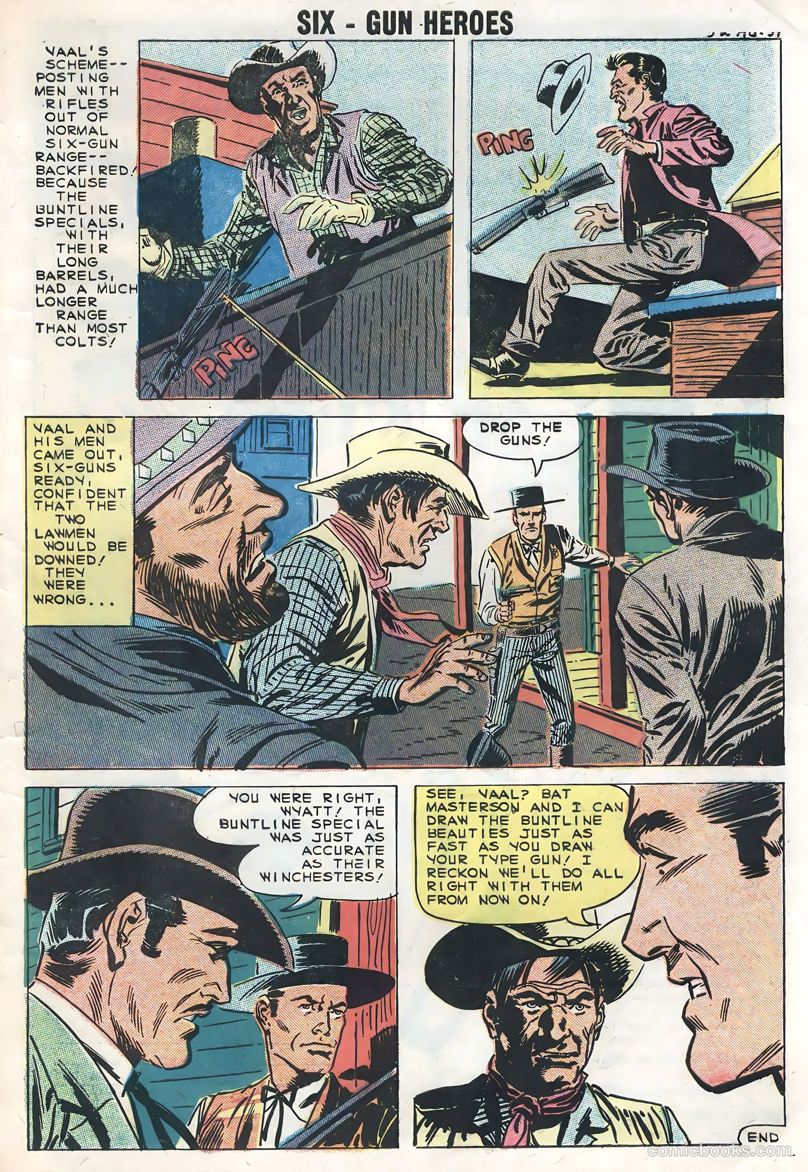 Six-Gun Heroes #52 — page 33 of 36