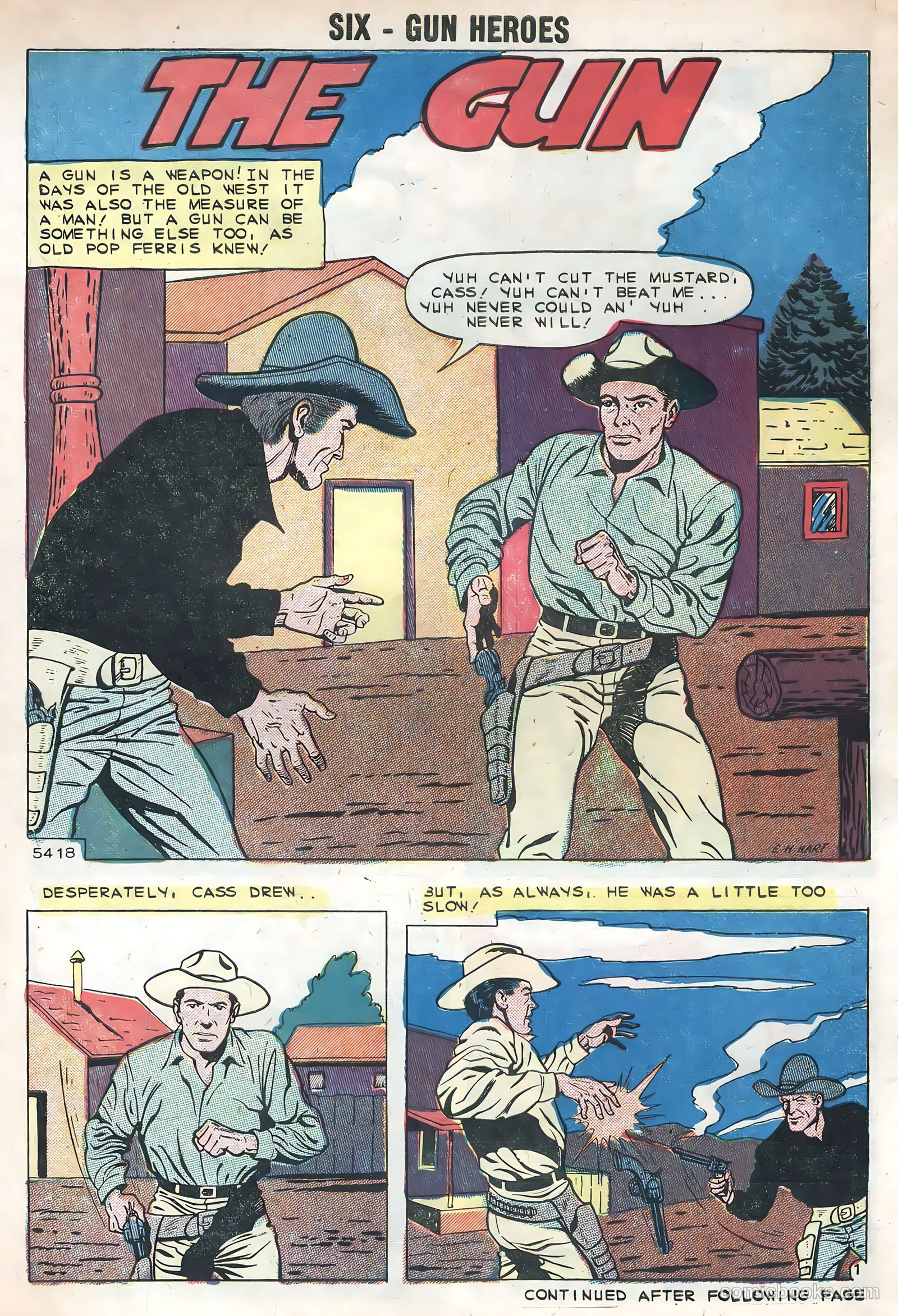 Six-Gun Heroes #53 — page 30 of 36