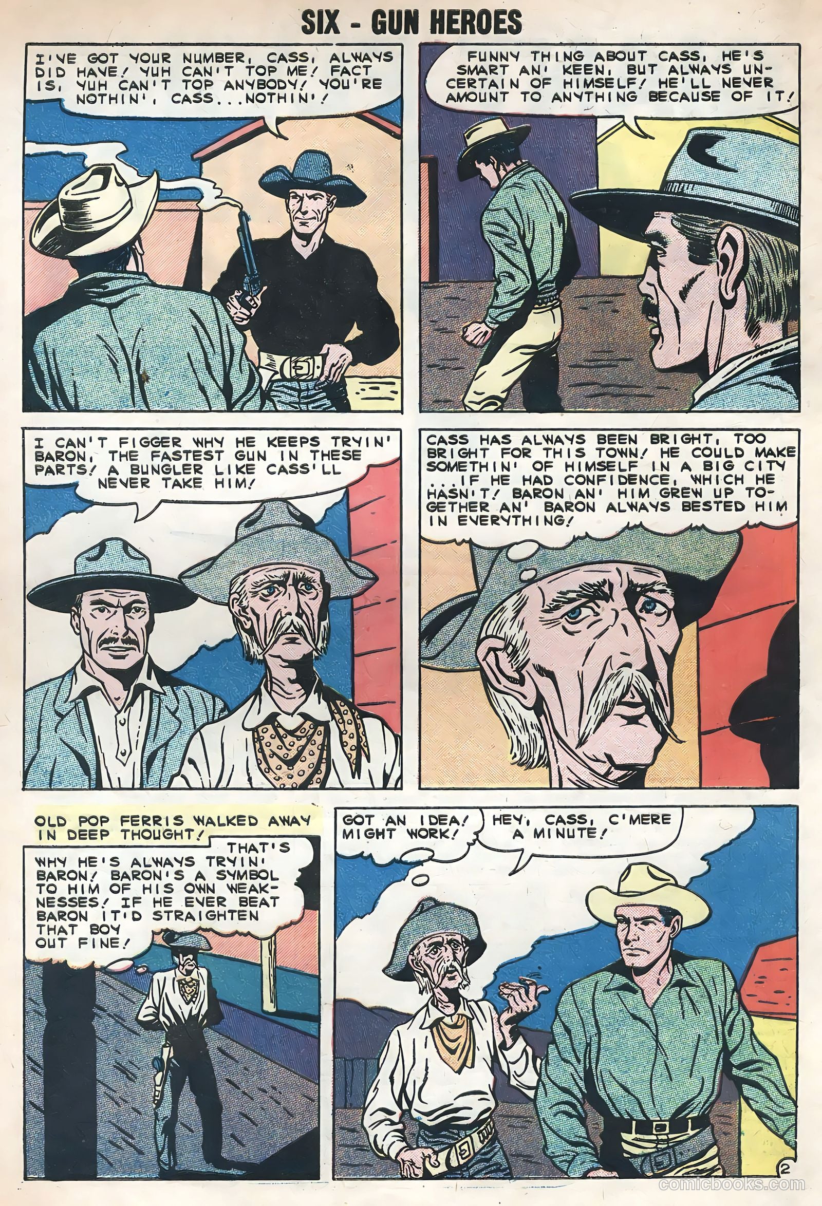 Six-Gun Heroes #53 — page 32 of 36