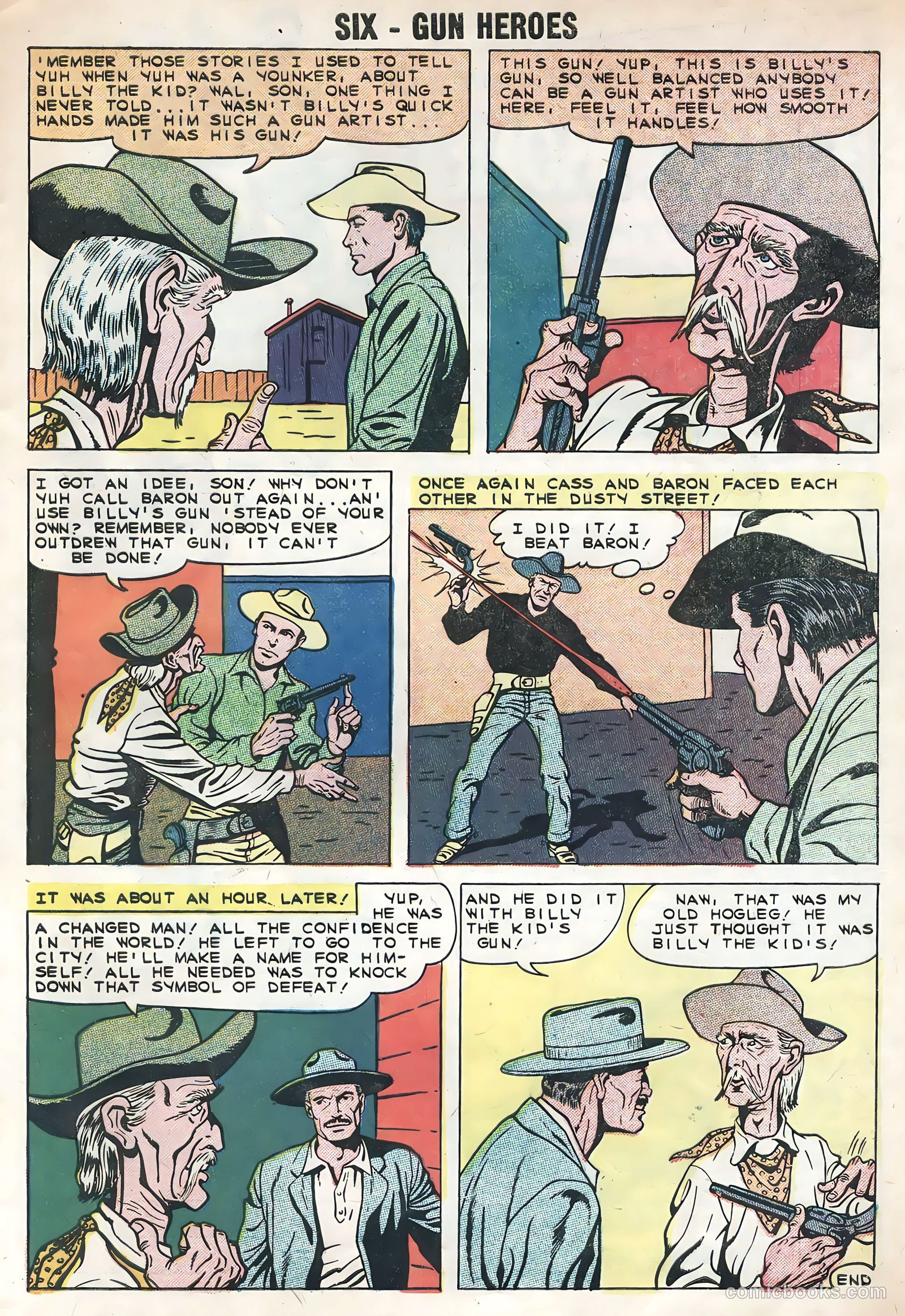 Six-Gun Heroes #53 — page 33 of 36