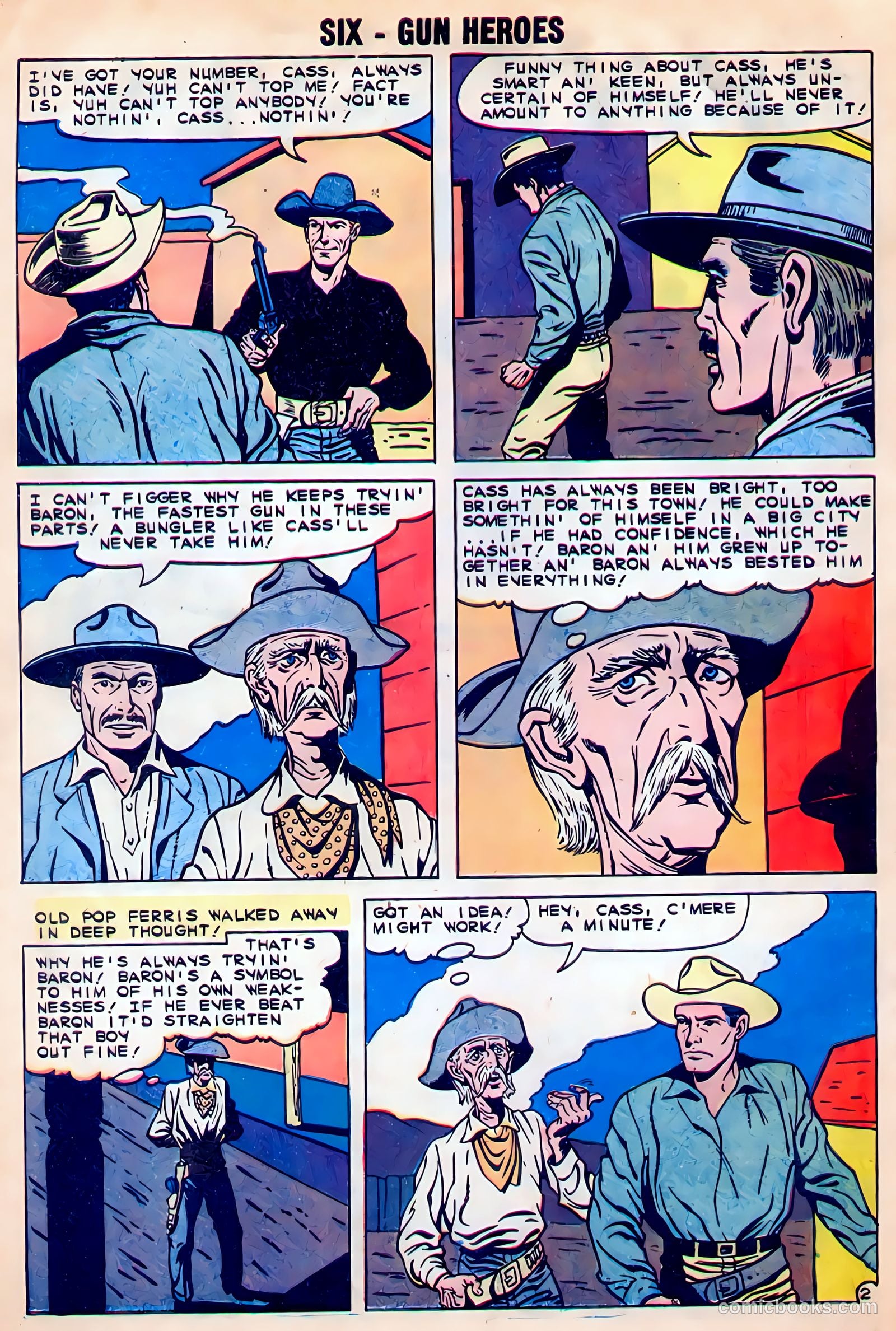 Six-Gun Heroes #53 — page 32 of 36
