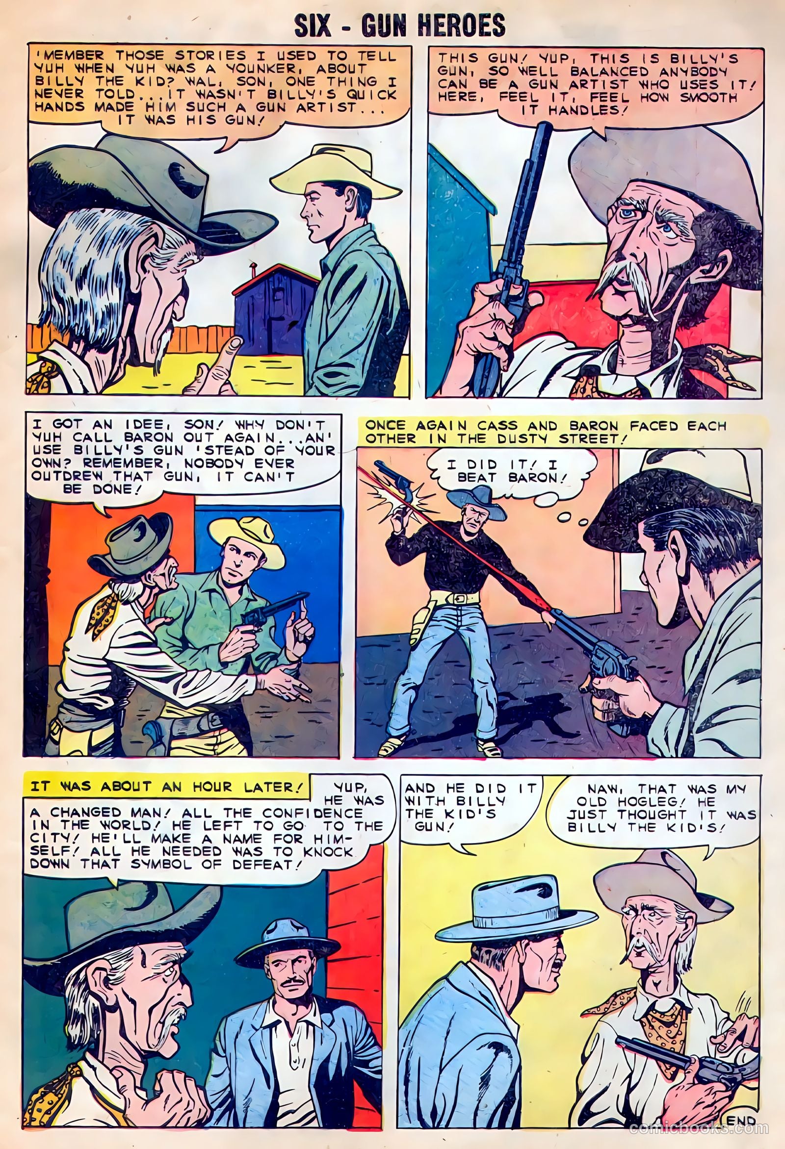 Six-Gun Heroes #53 — page 33 of 36