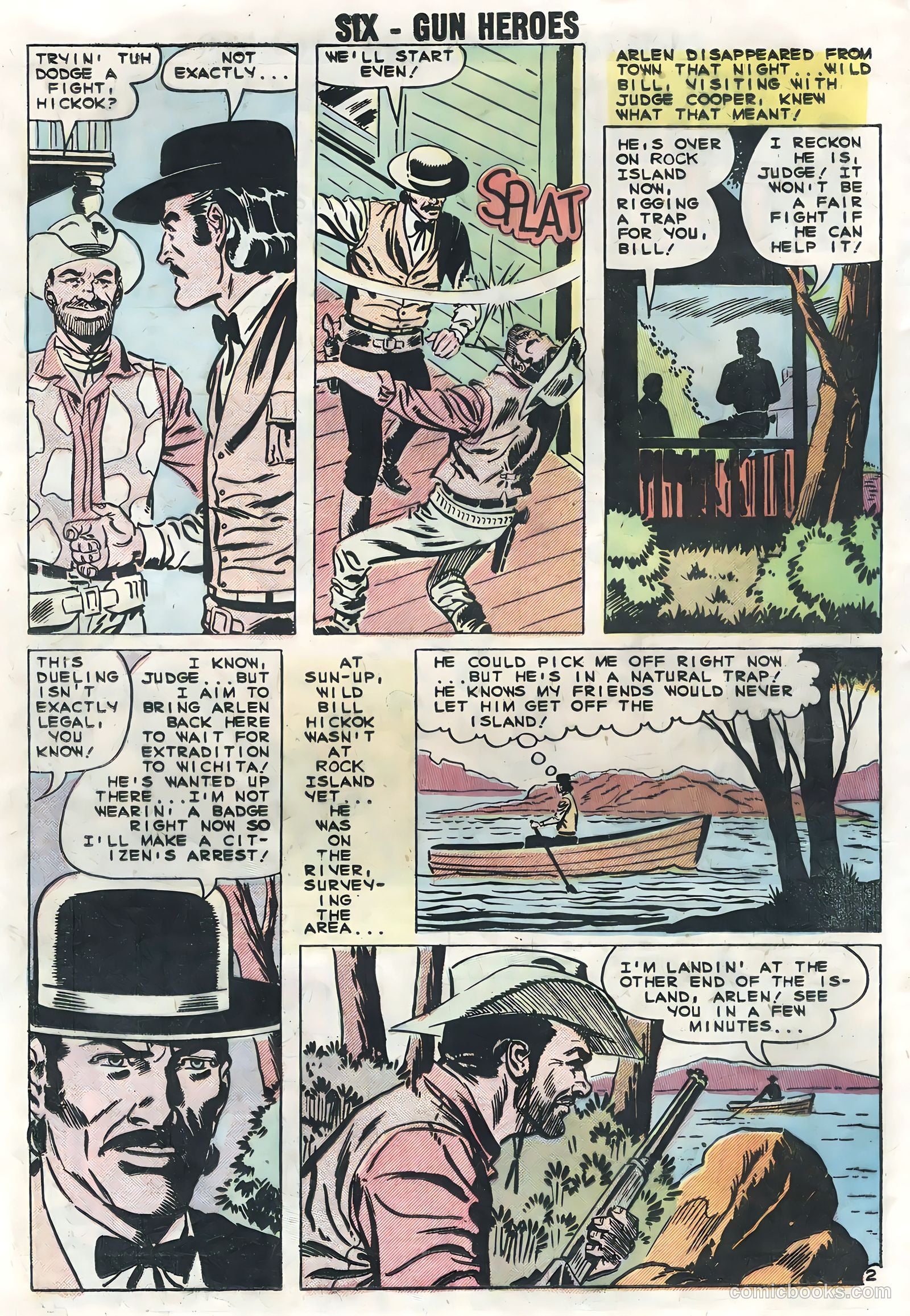 Six-Gun Heroes #54 — page 20 of 36