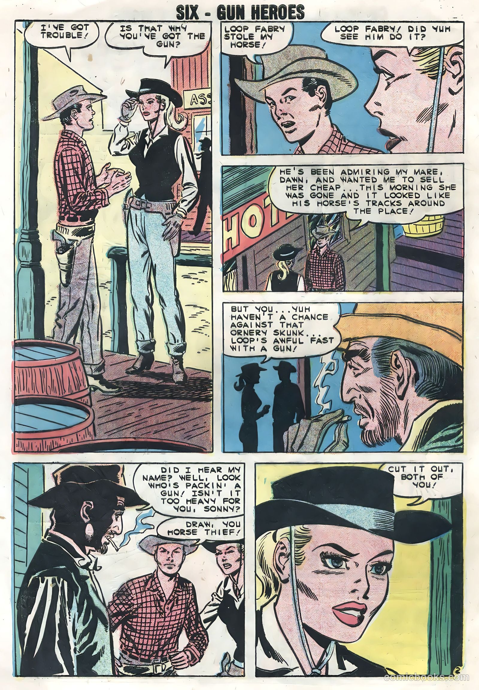 Six-Gun Heroes #54 — page 28 of 36