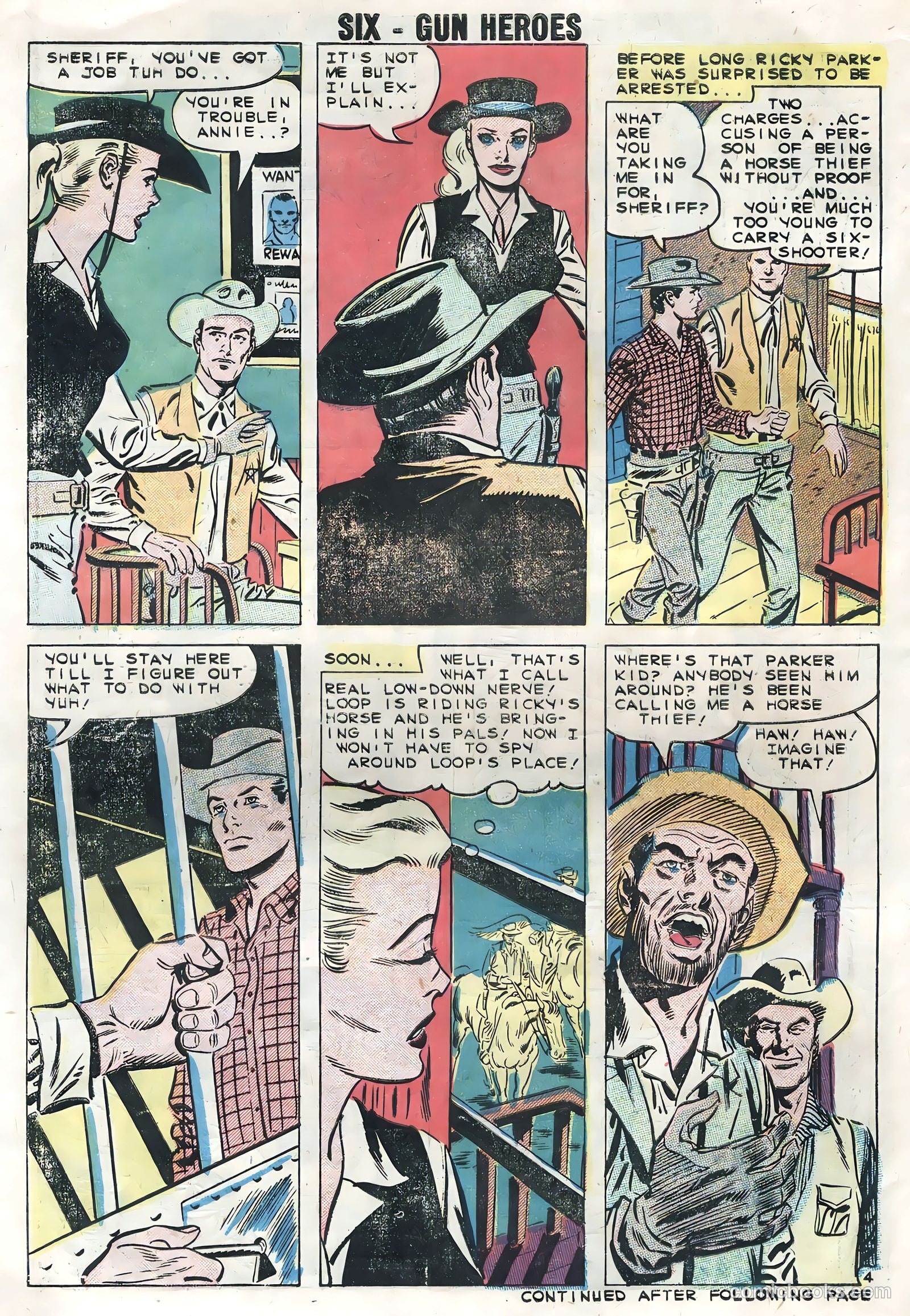 Six-Gun Heroes #54 — page 30 of 36