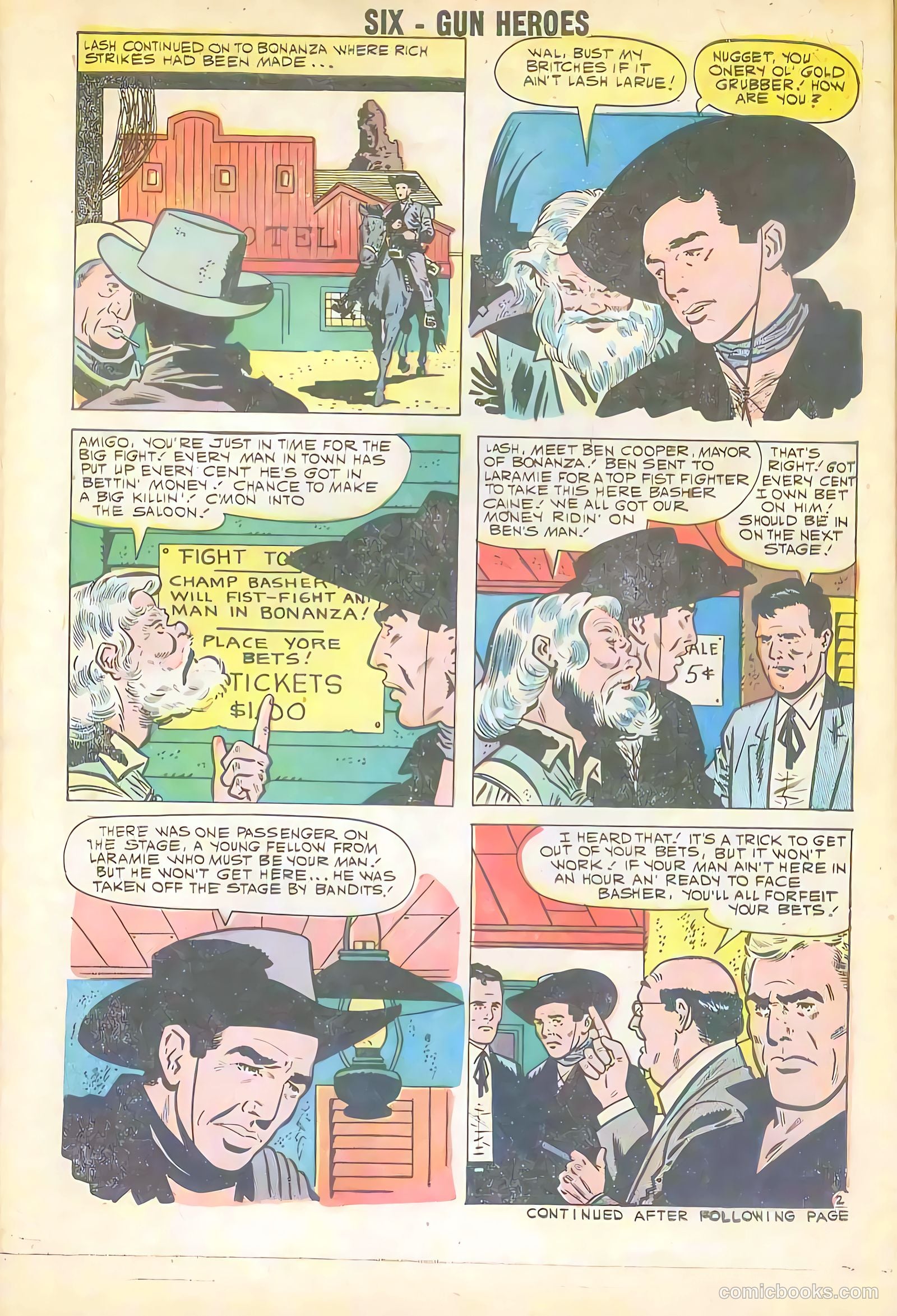 Six-Gun Heroes #55 — page 30 of 36