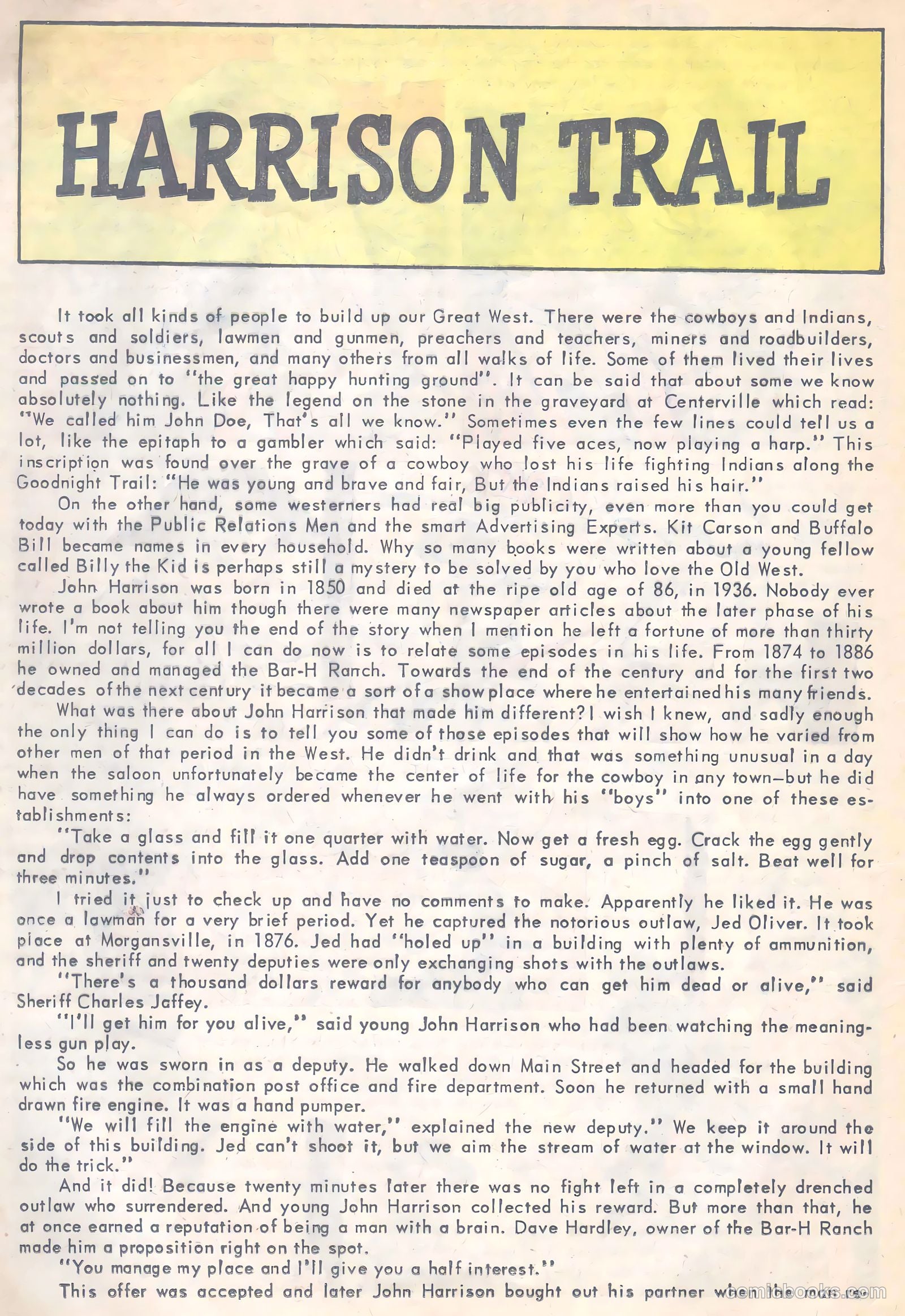 Six-Gun Heroes #58 — page 20 of 36