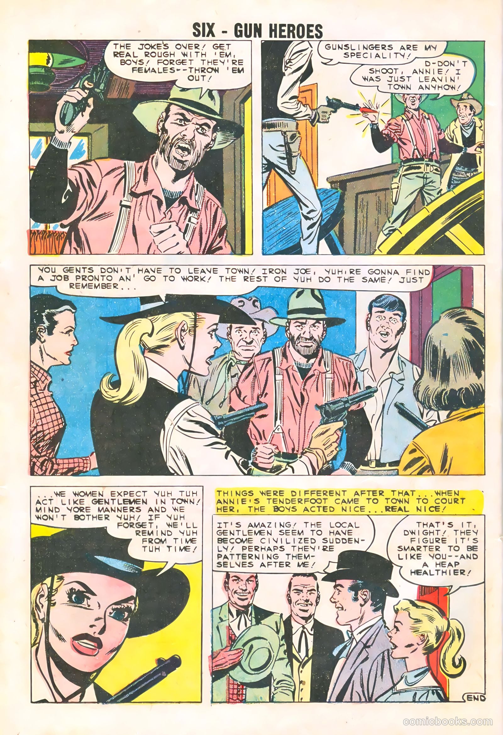 Six-Gun Heroes #59 — page 16 of 36
