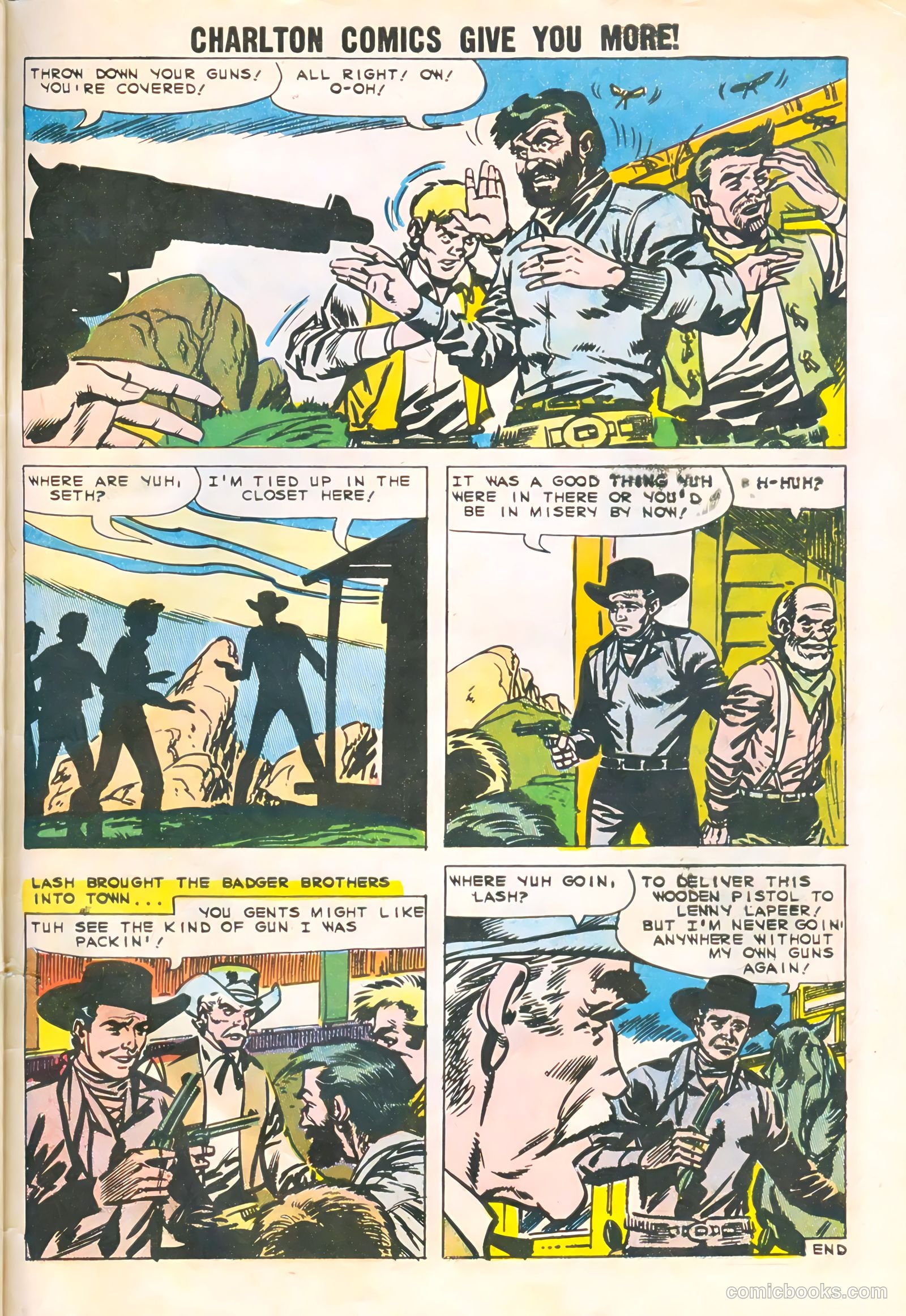 Six-Gun Heroes #59 — page 33 of 36