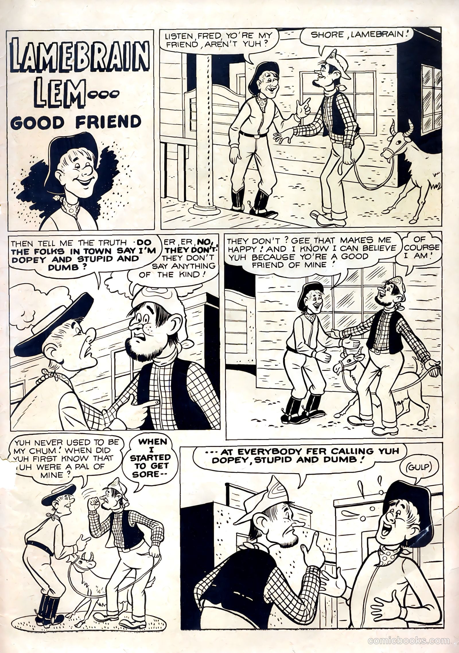 Six-Gun Heroes #6 — page 35 of 36