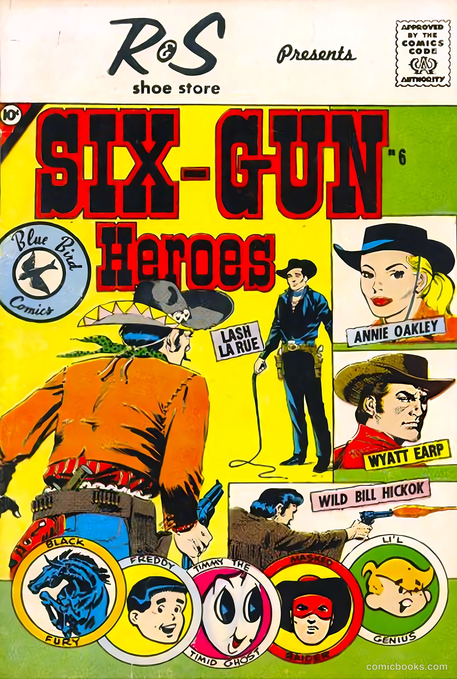 Six-Gun Heroes #6 — page 1 of 36