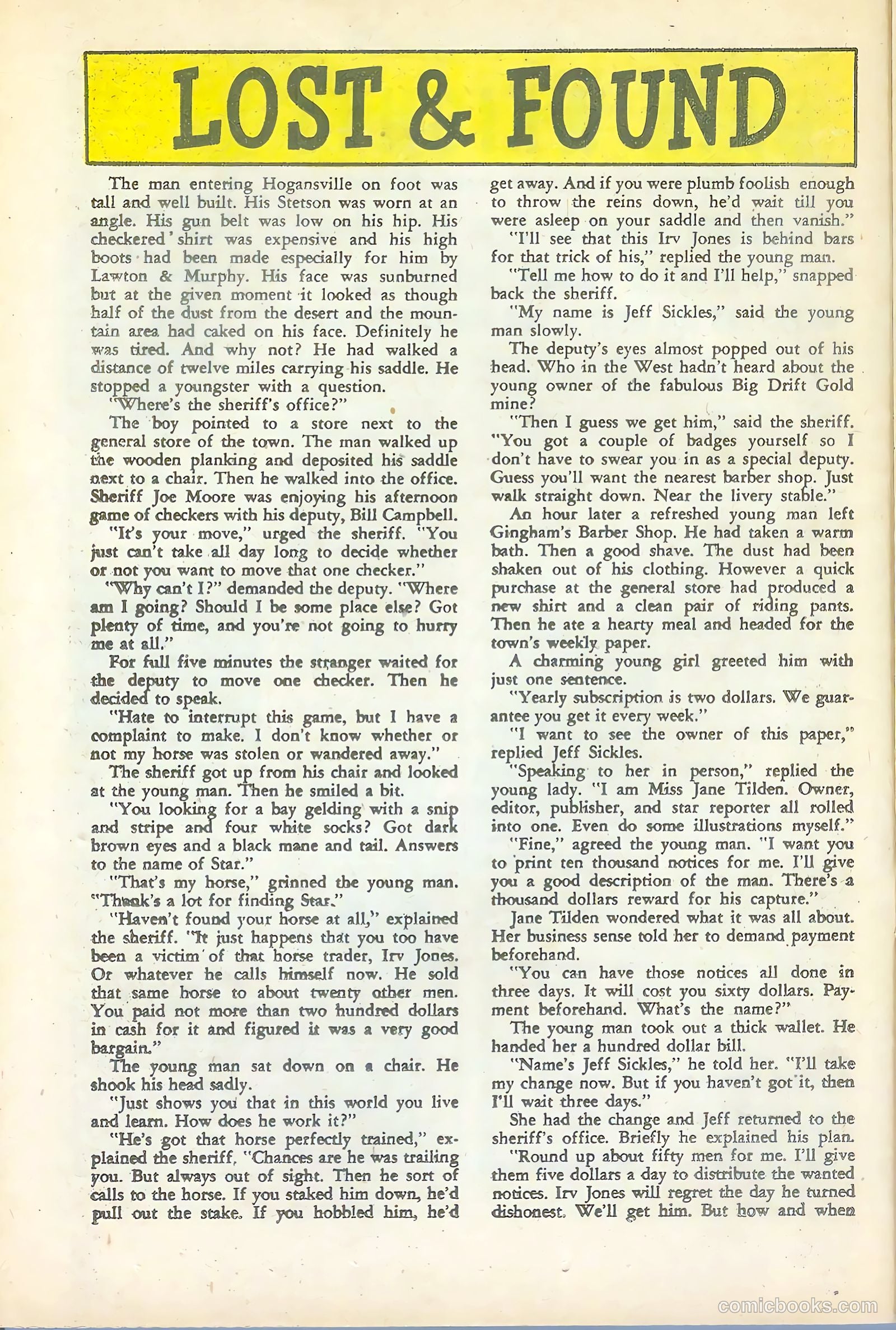 Six-Gun Heroes #6 — page 16 of 36