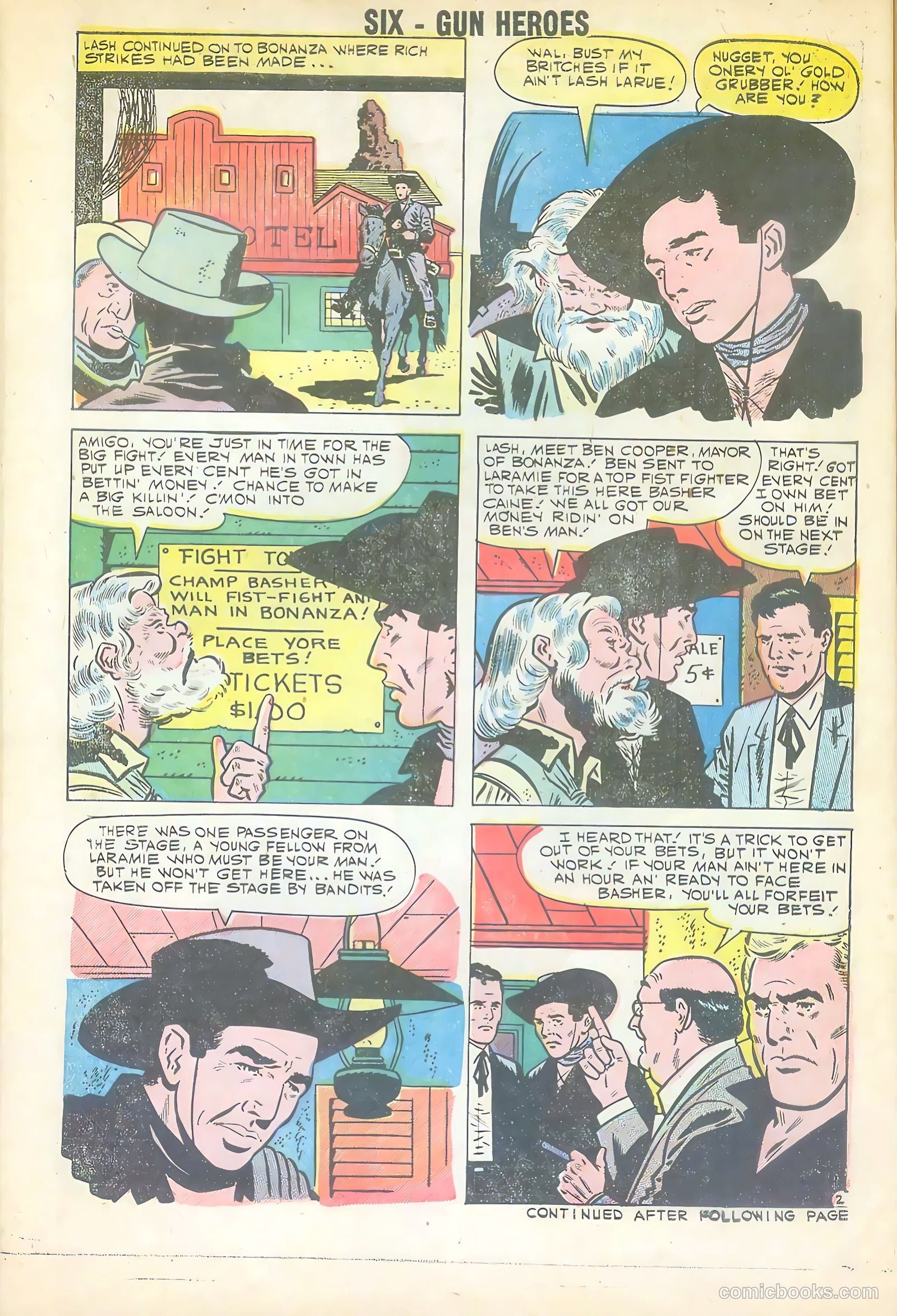 Six-Gun Heroes #6 — page 30 of 36