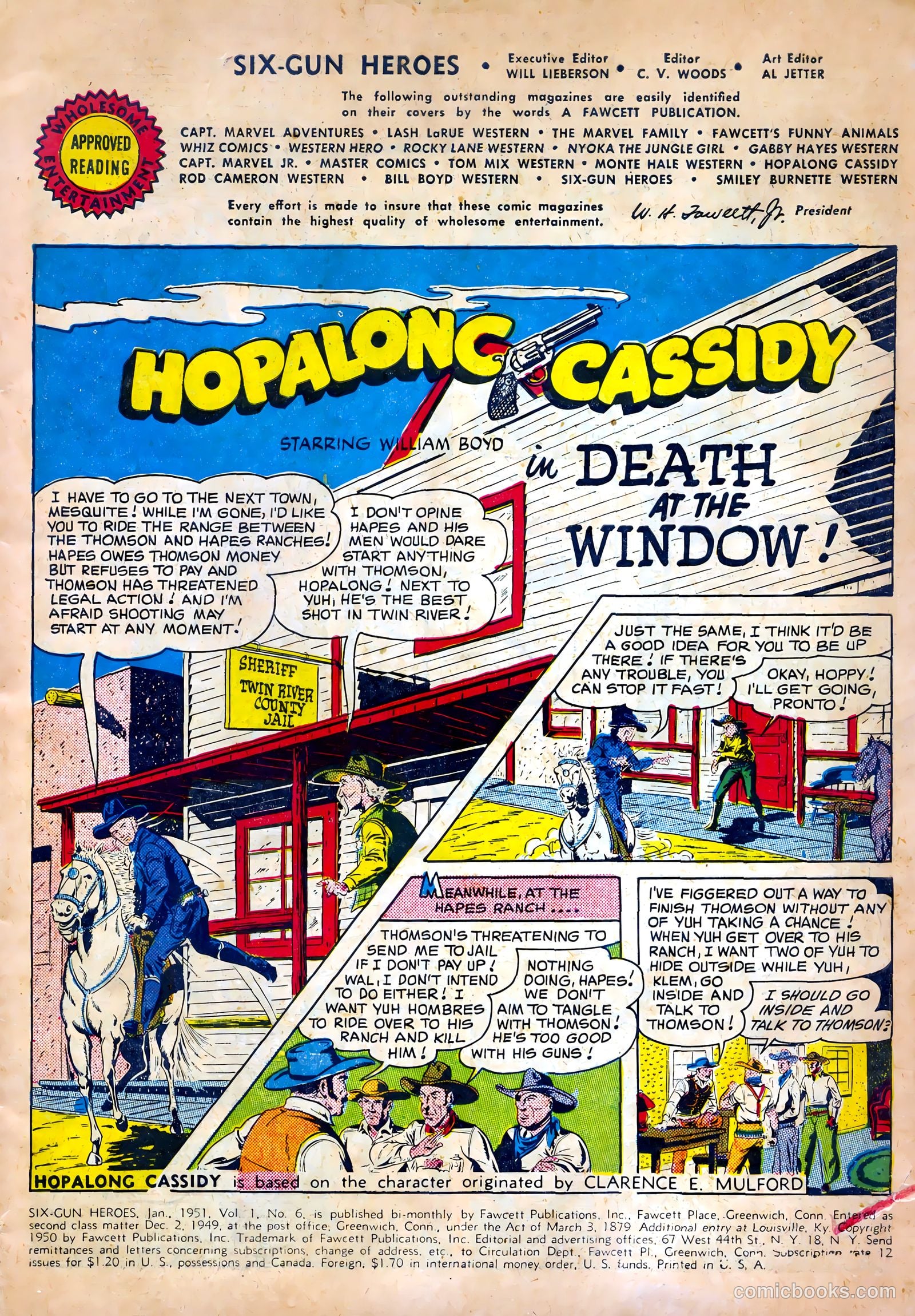 Six-Gun Heroes #6 — page 3 of 36