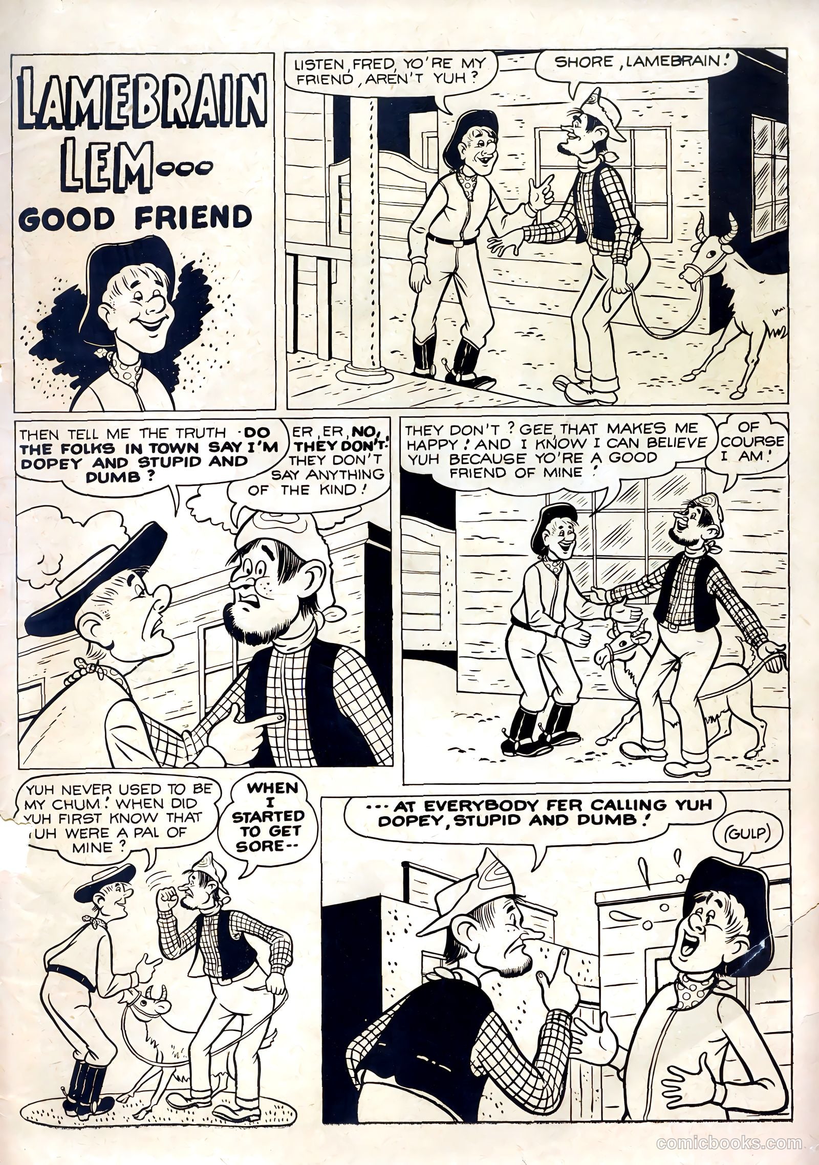 Six-Gun Heroes #6 — page 35 of 36