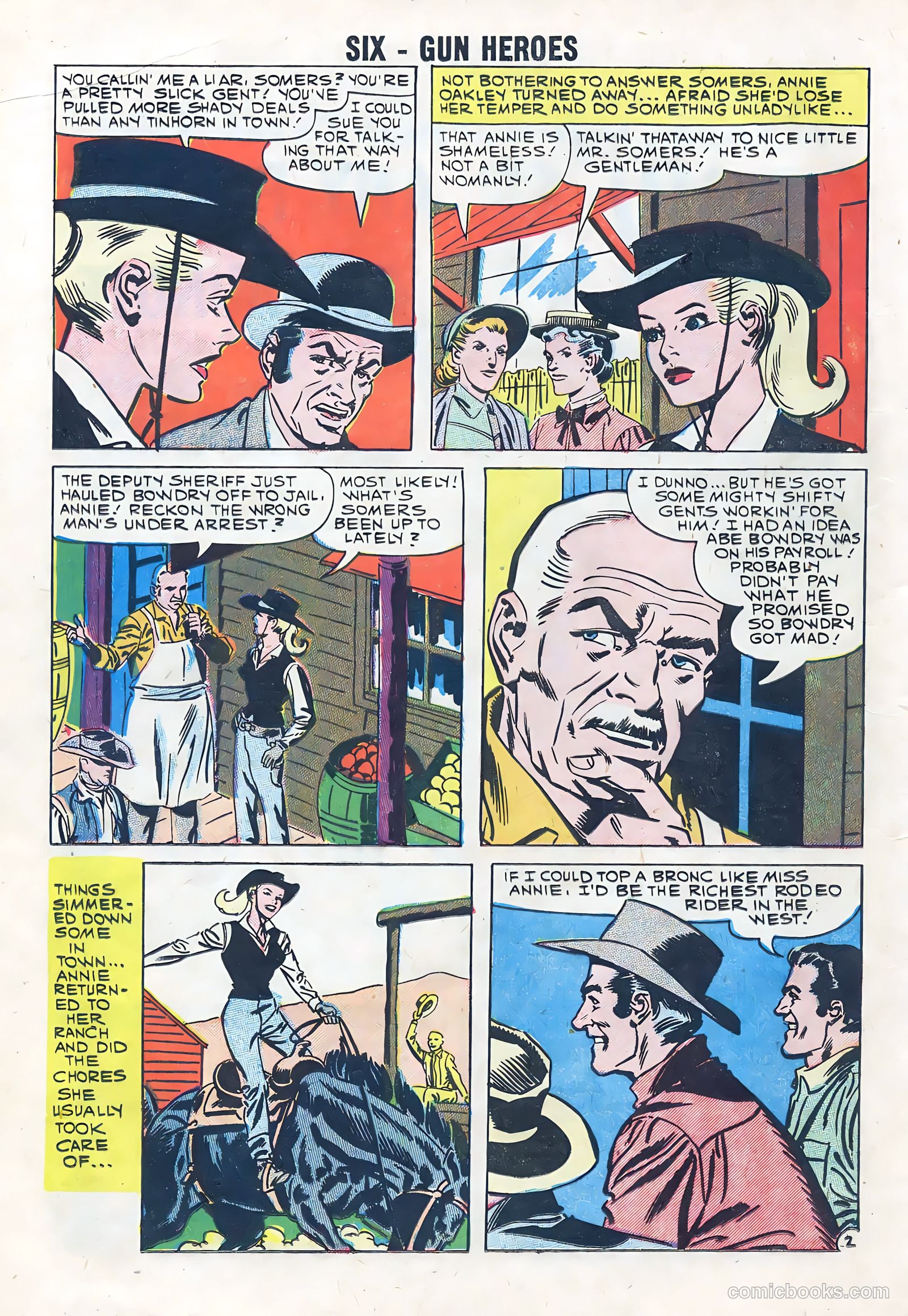 Six-Gun Heroes #60 — page 16 of 36