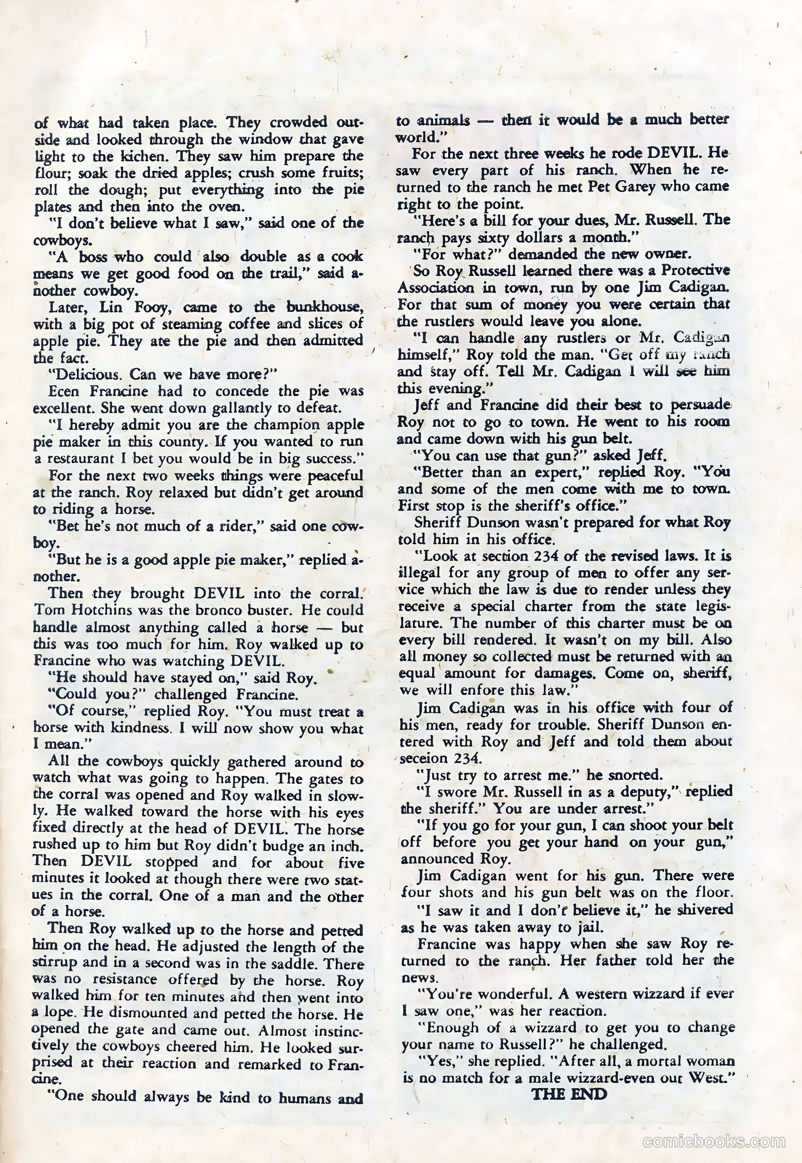 Six-Gun Heroes #60 — page 27 of 36