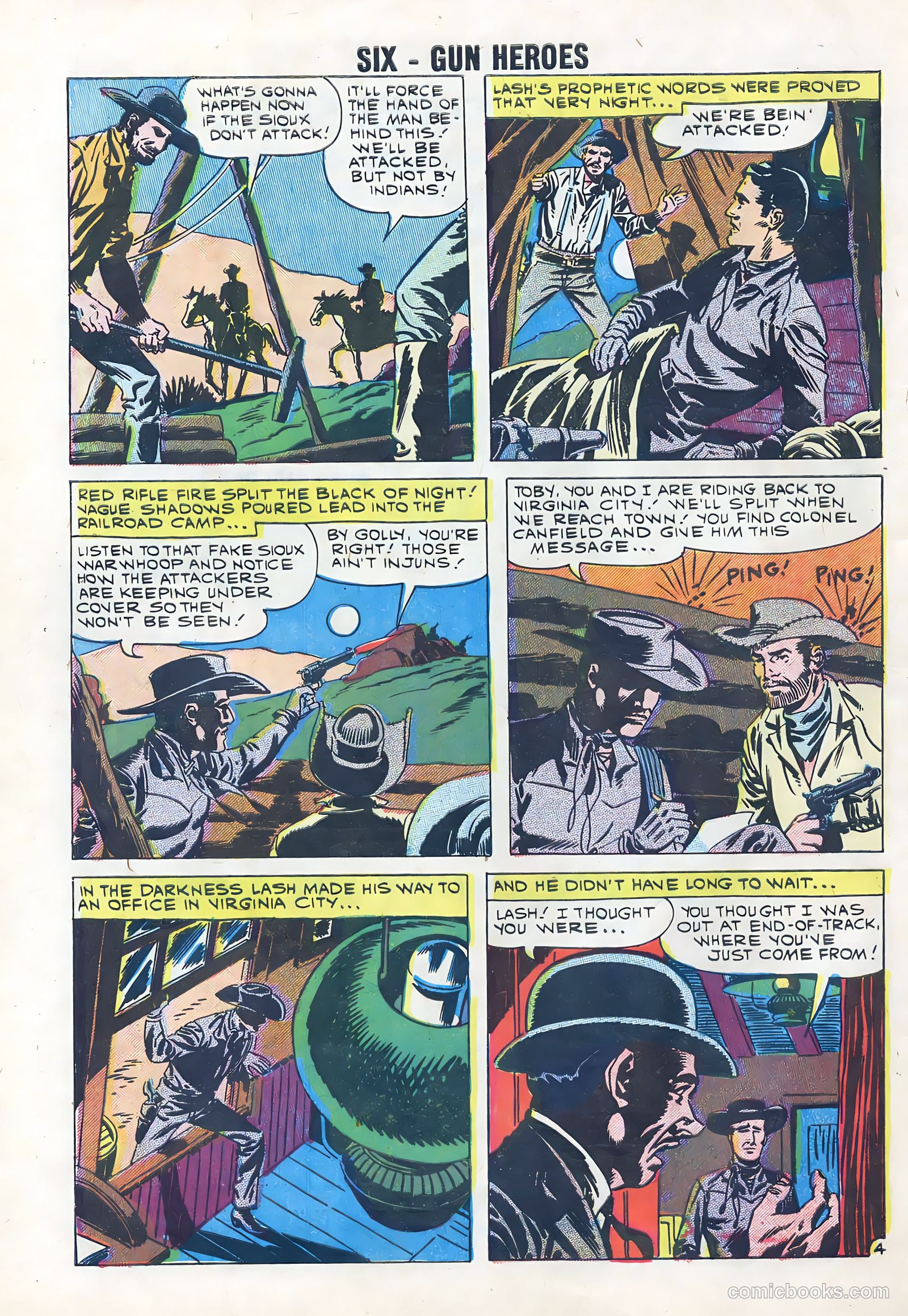 Six-Gun Heroes #60 — page 32 of 36