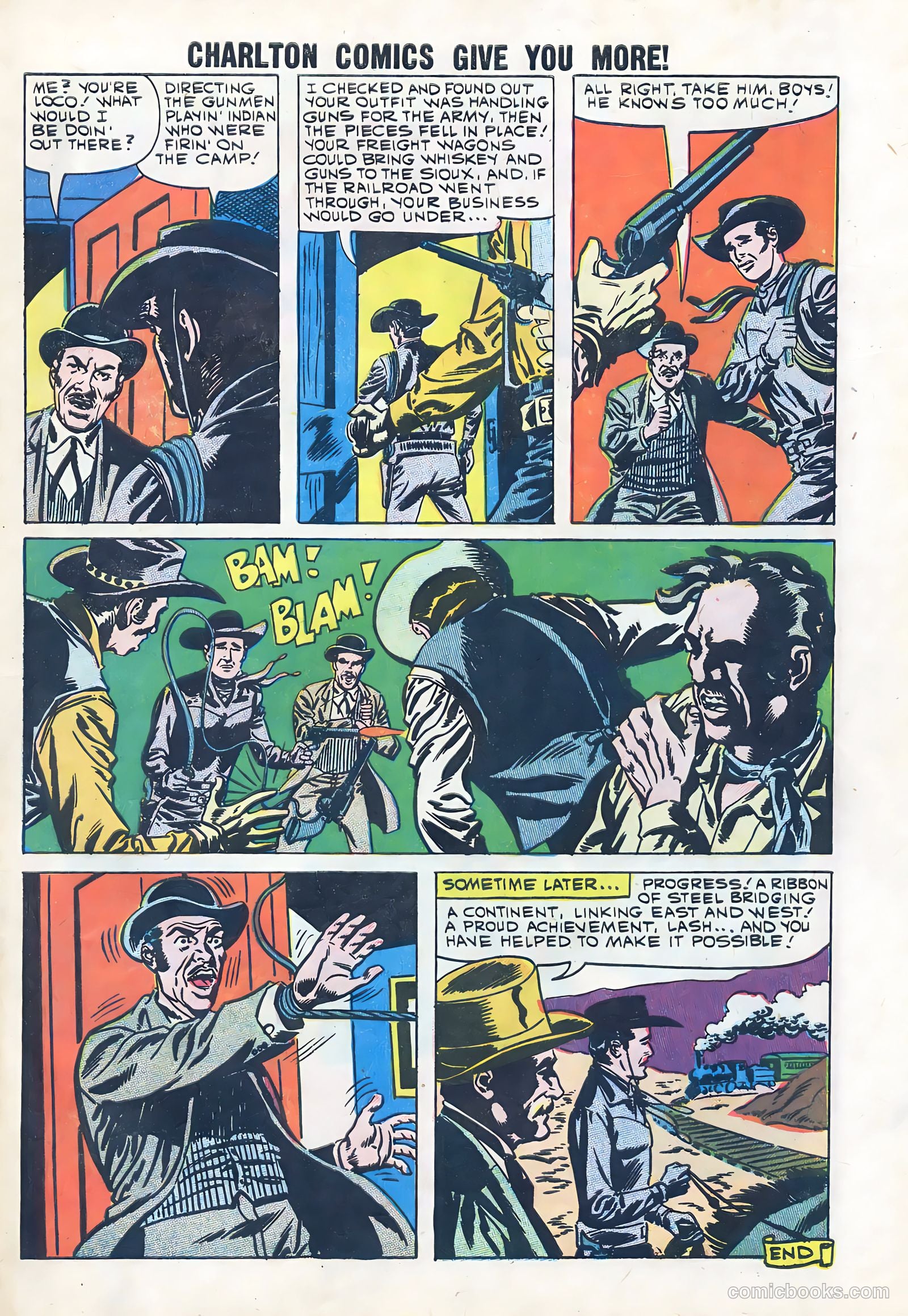 Six-Gun Heroes #60 — page 33 of 36
