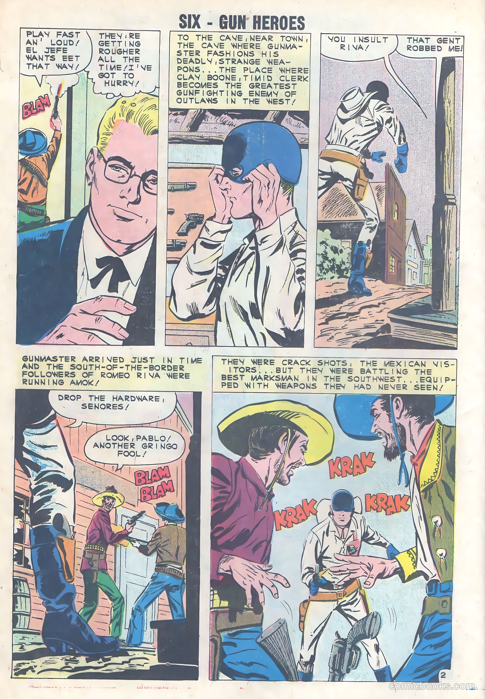 Six-Gun Heroes #62 — page 4 of 36