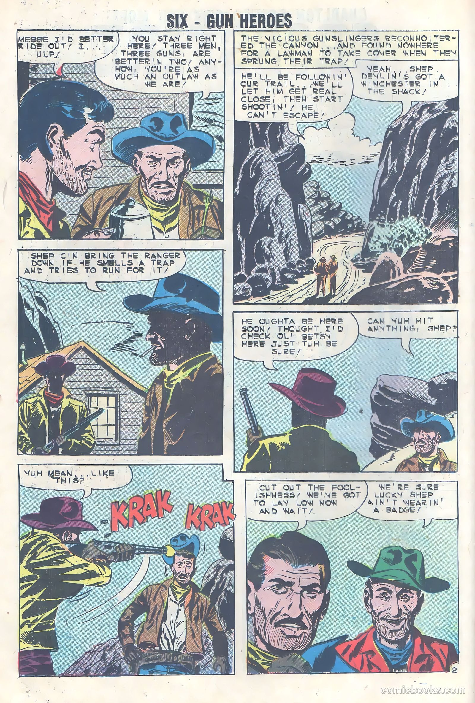 Six-Gun Heroes #62 — page 26 of 36