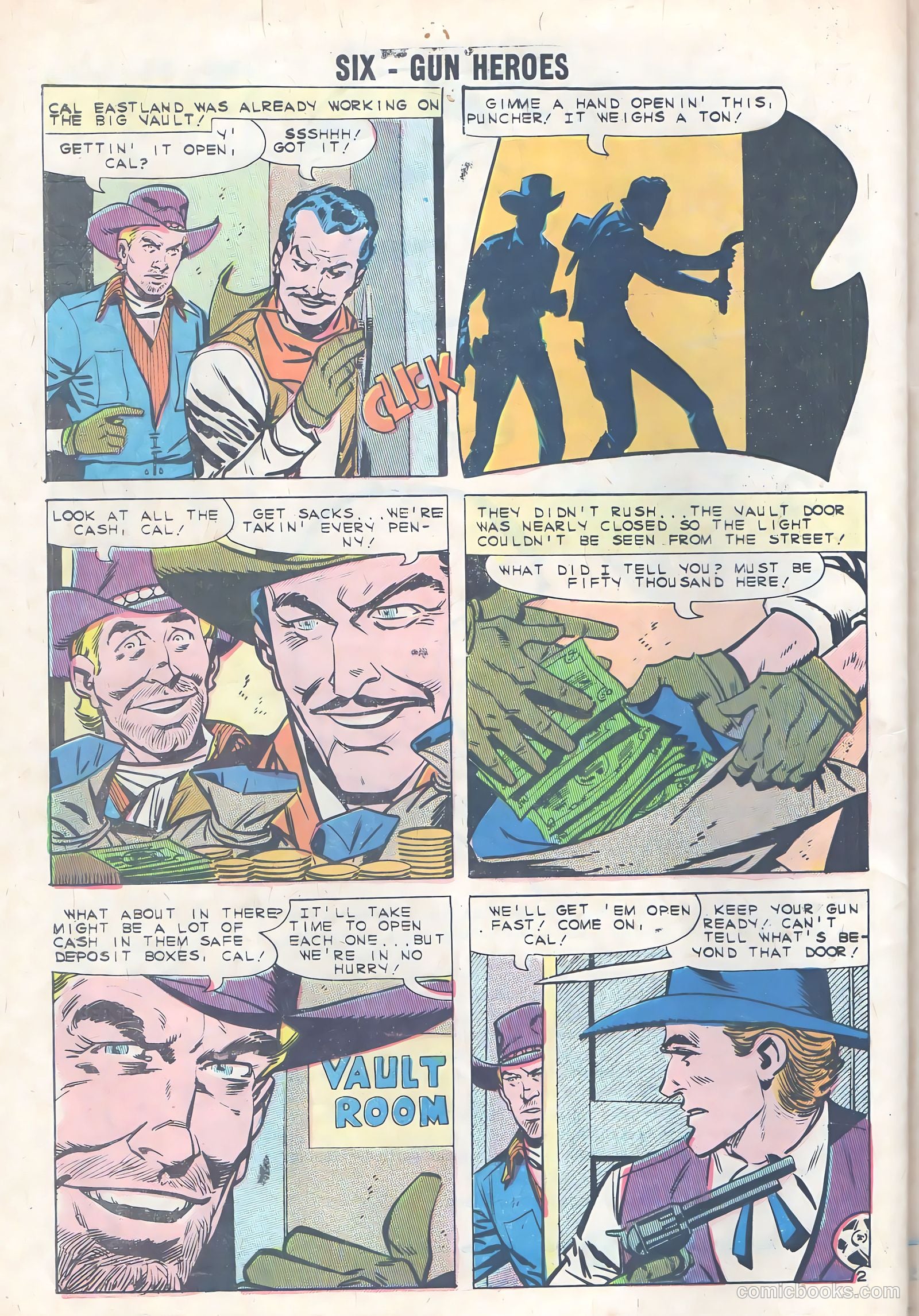 Six-Gun Heroes #62 — page 32 of 36