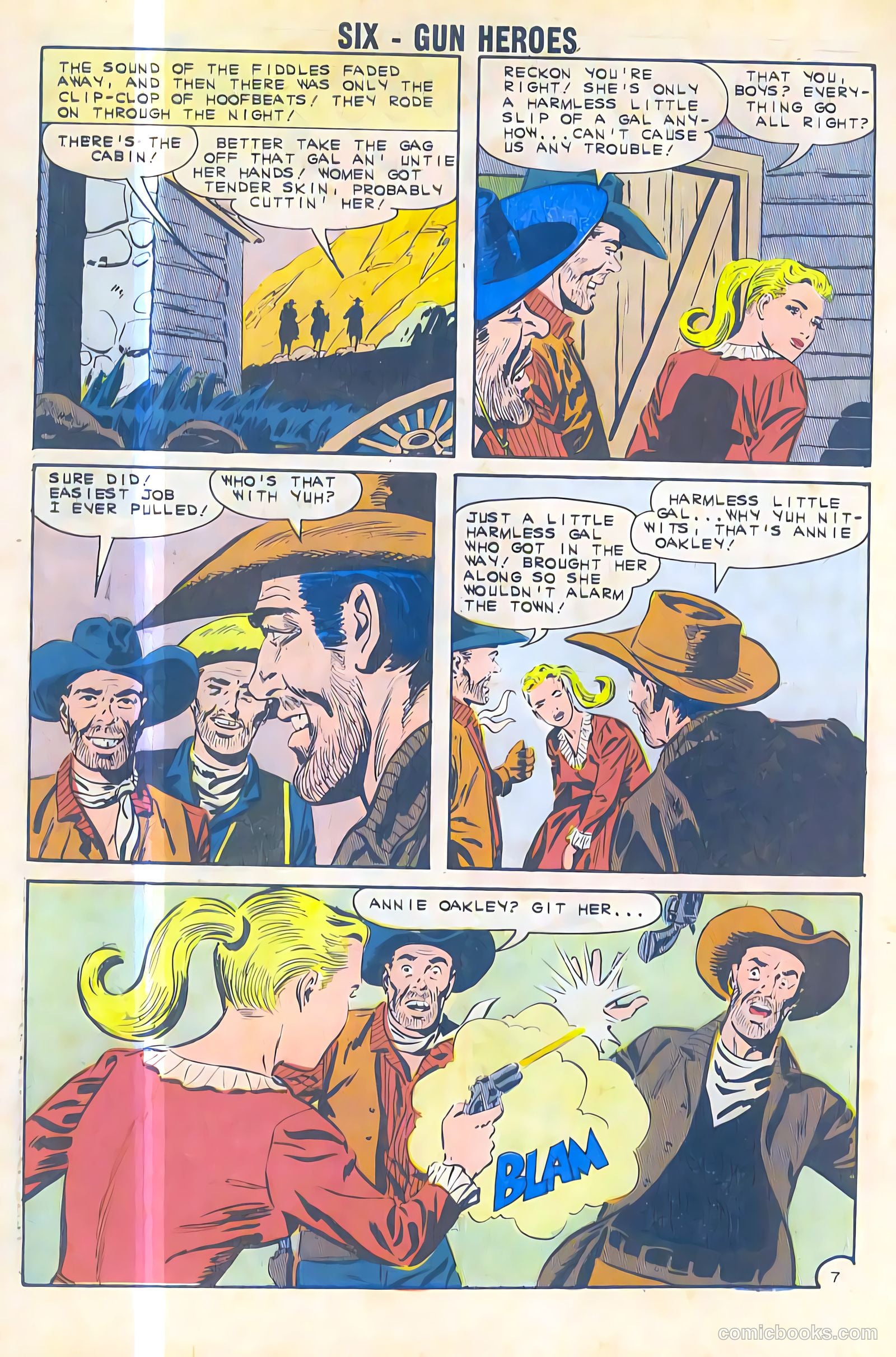 Six-Gun Heroes #69 — page 32 of 36