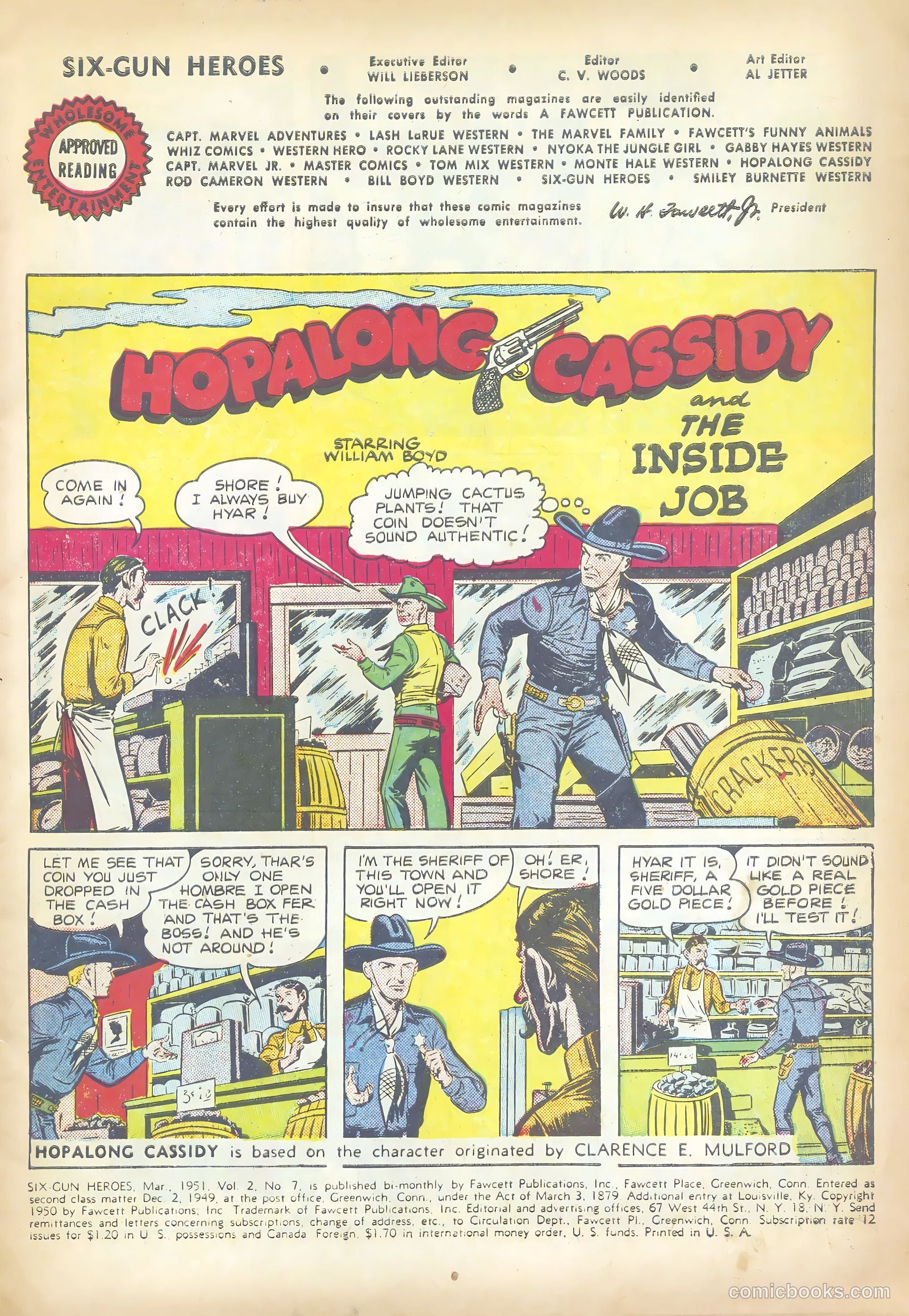 Six-Gun Heroes #7 — page 3 of 36