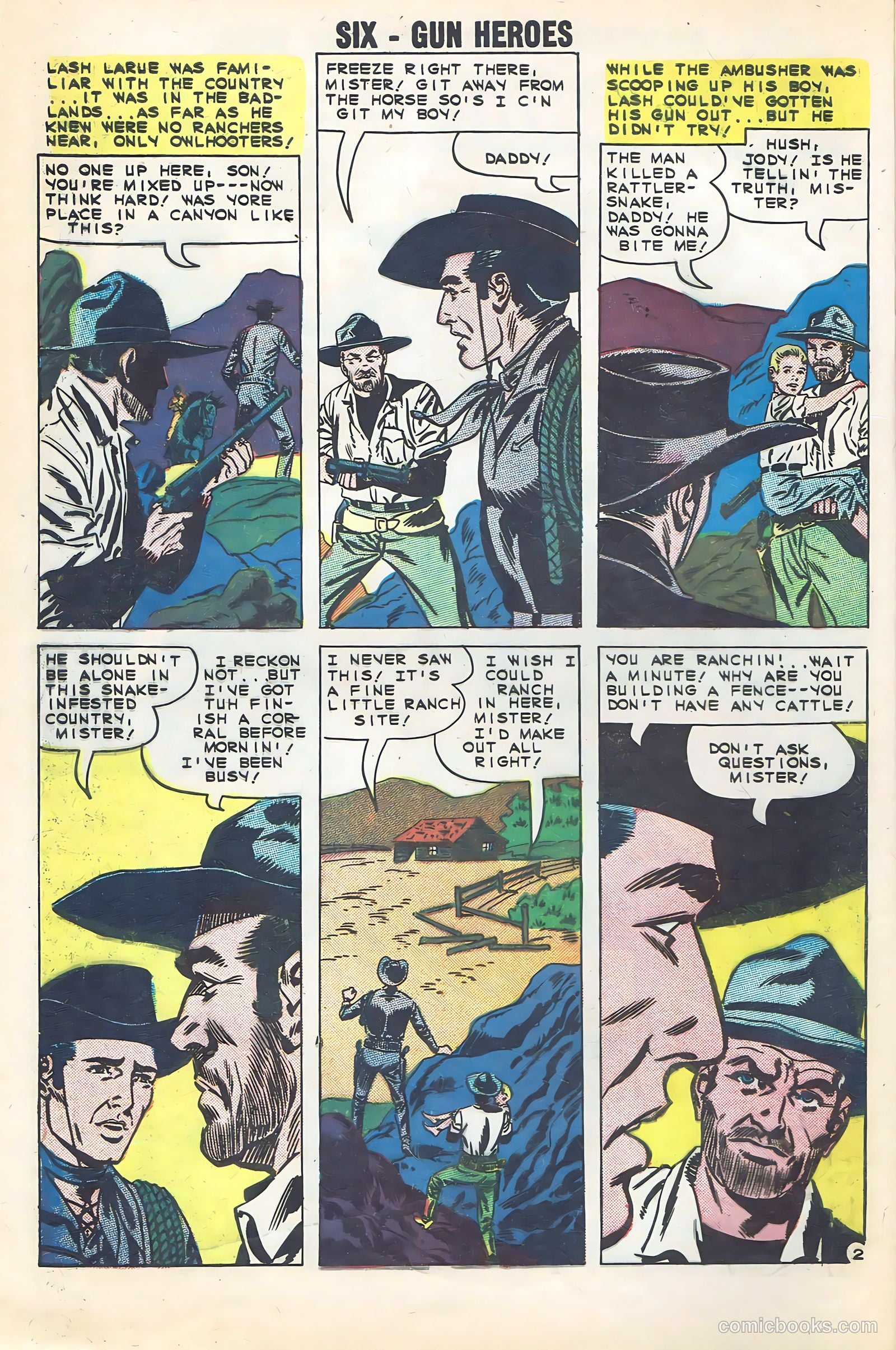 Six-Gun Heroes #7 — page 4 of 36