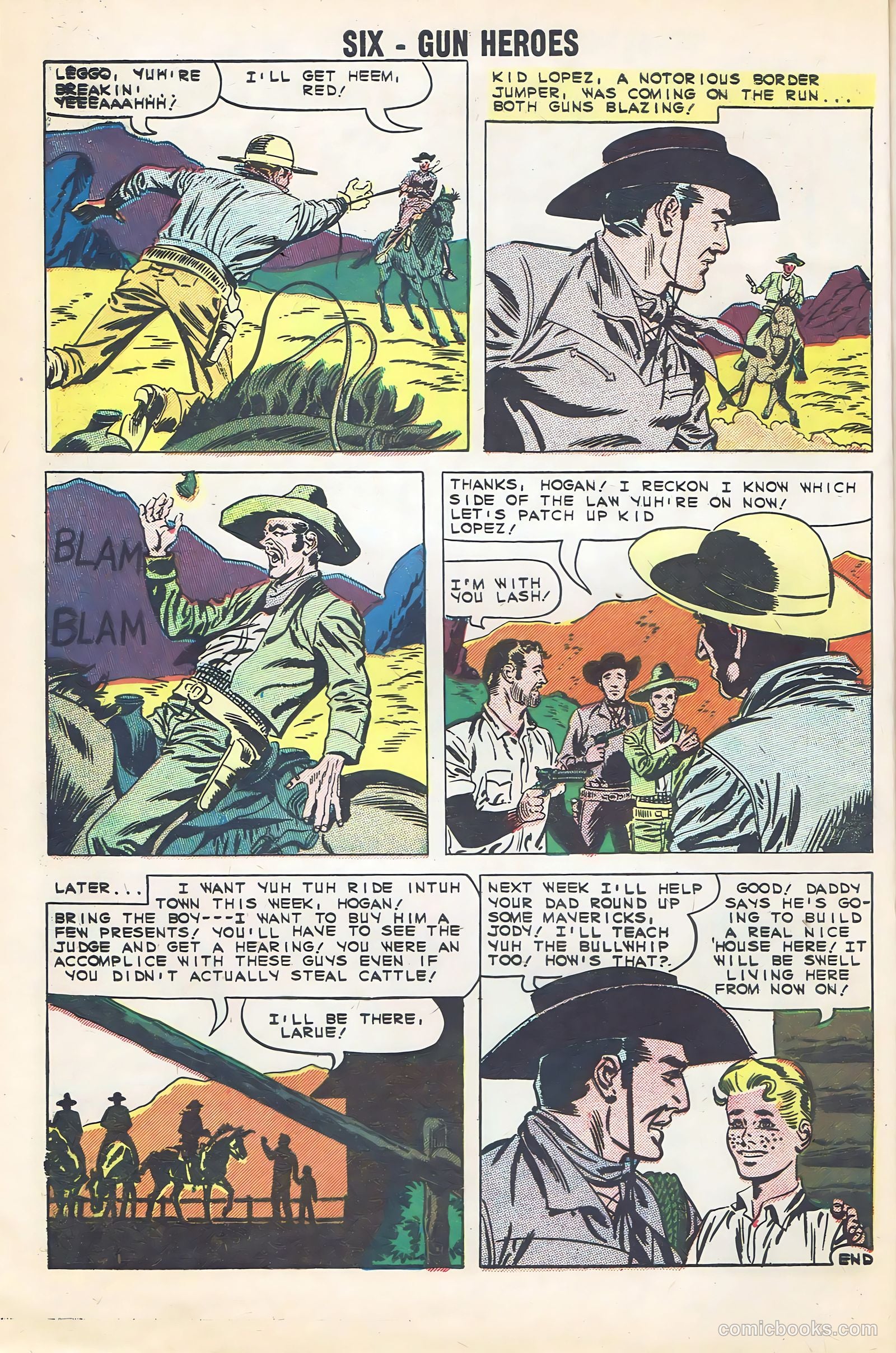 Six-Gun Heroes #7 — page 8 of 36