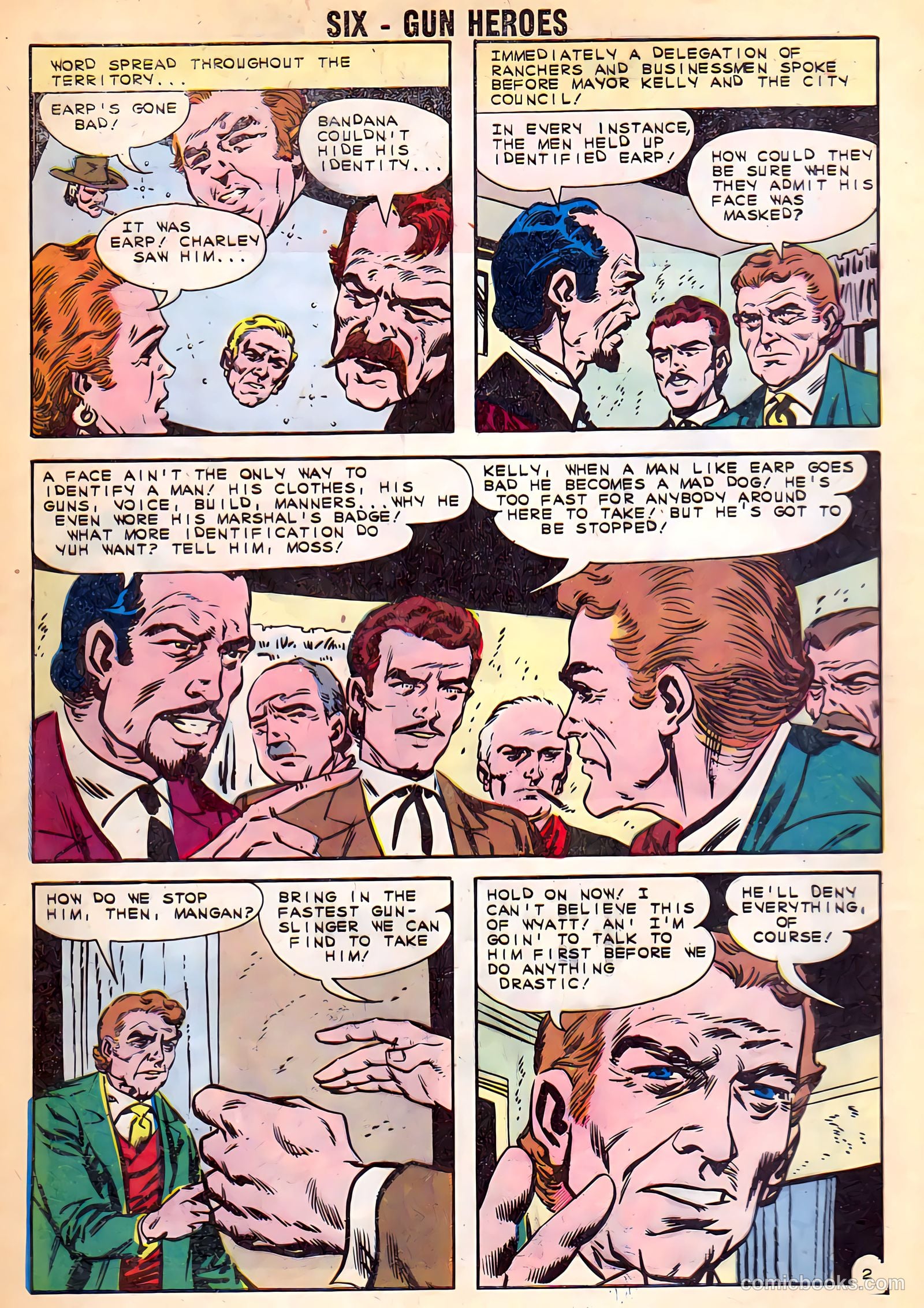 Six-Gun Heroes #70 — page 4 of 36
